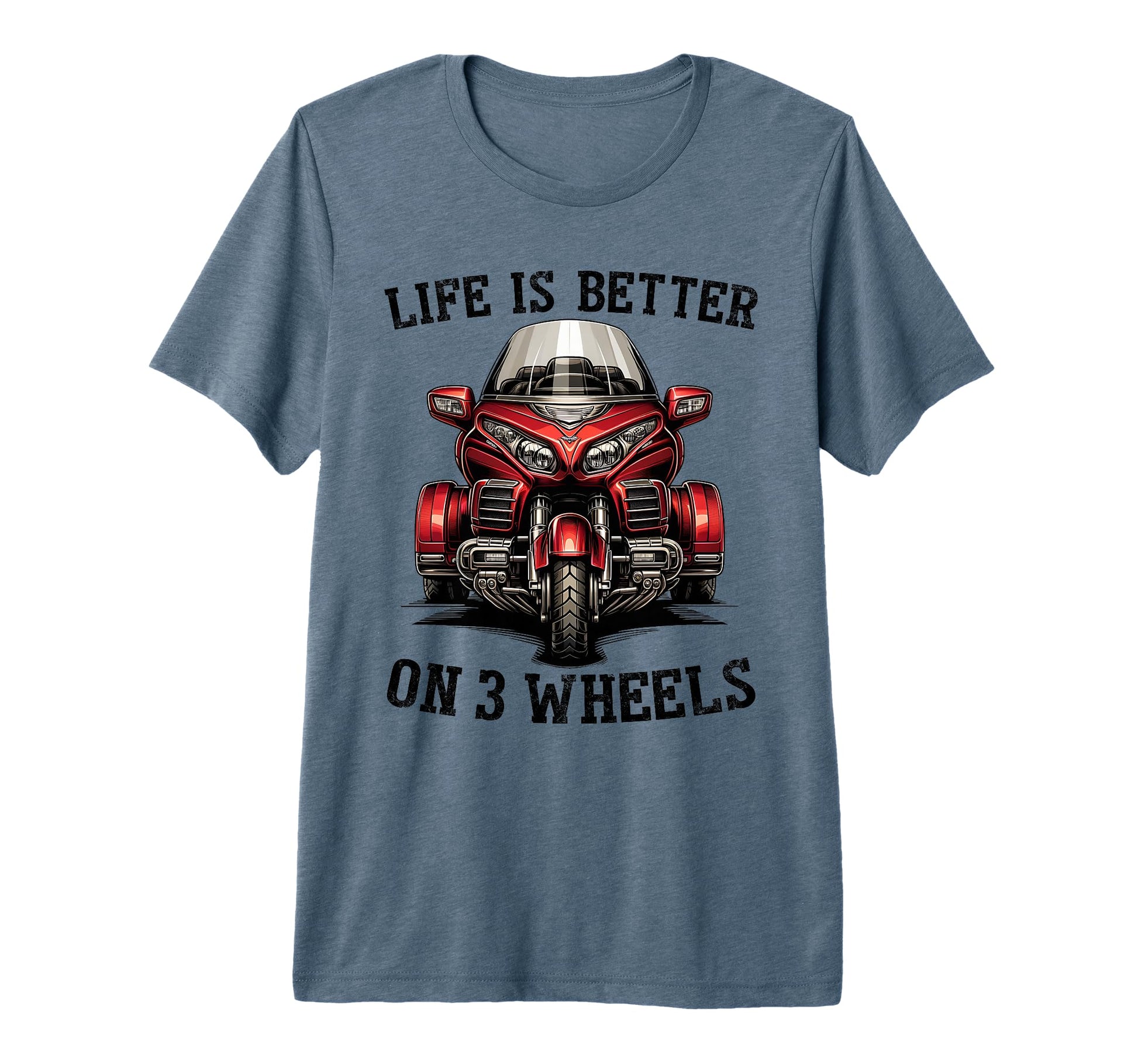 Trike Life Motorcycle Trike Grandpa T-Shirt - Streetwear Style for Adults - T-Shirt, Sweatshirt, Hoodie
