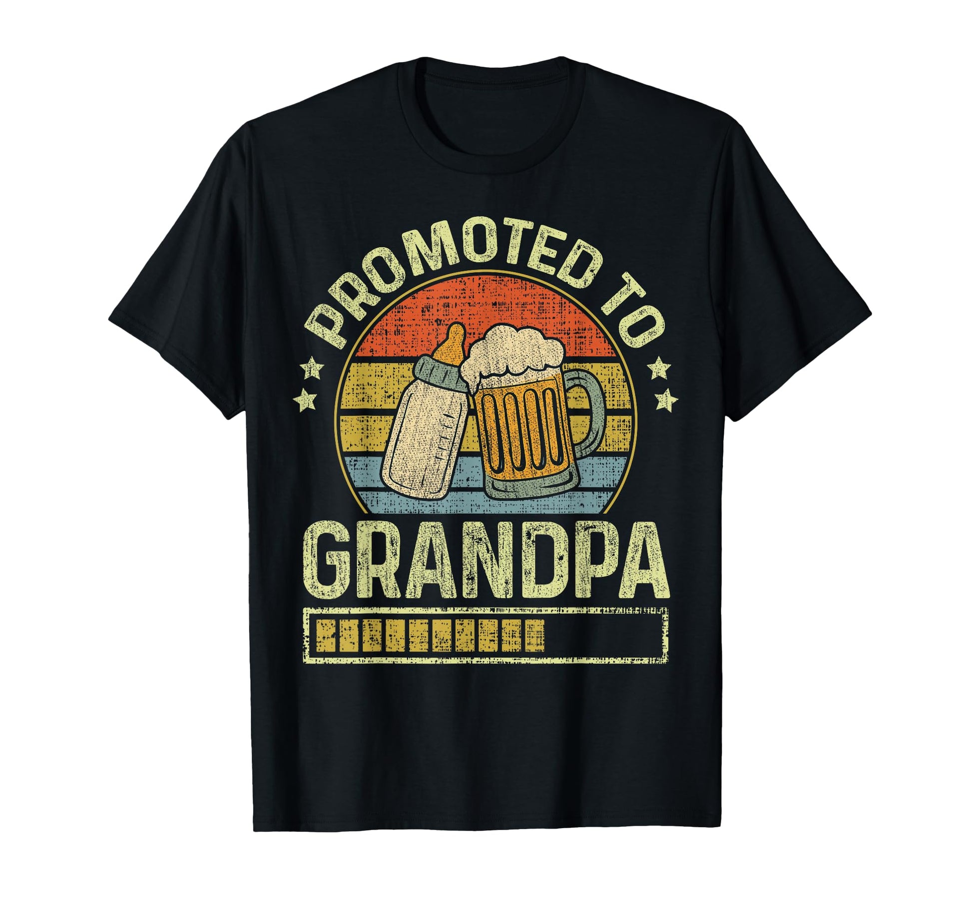 Mens Promoted To Grandpa Pregnancy T-Shirt - Unique Graphic Men Women - T-Shirt, Sweatshirt, Hoodie