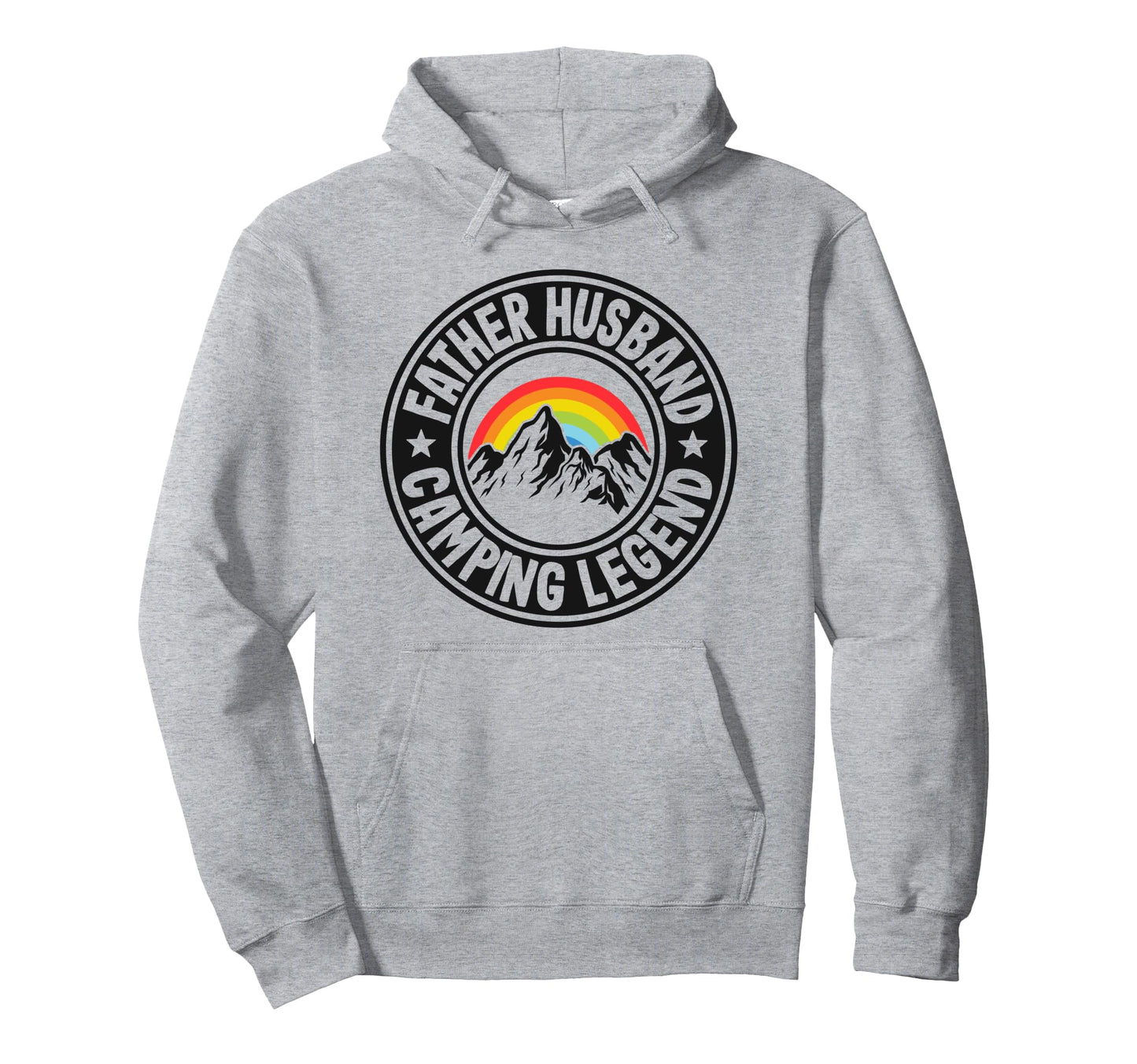 Father Husband Camping Legend Rv Camper Hoodie - Trendy Graphic Men Women - T-Shirt, Sweatshirt, Hoodie