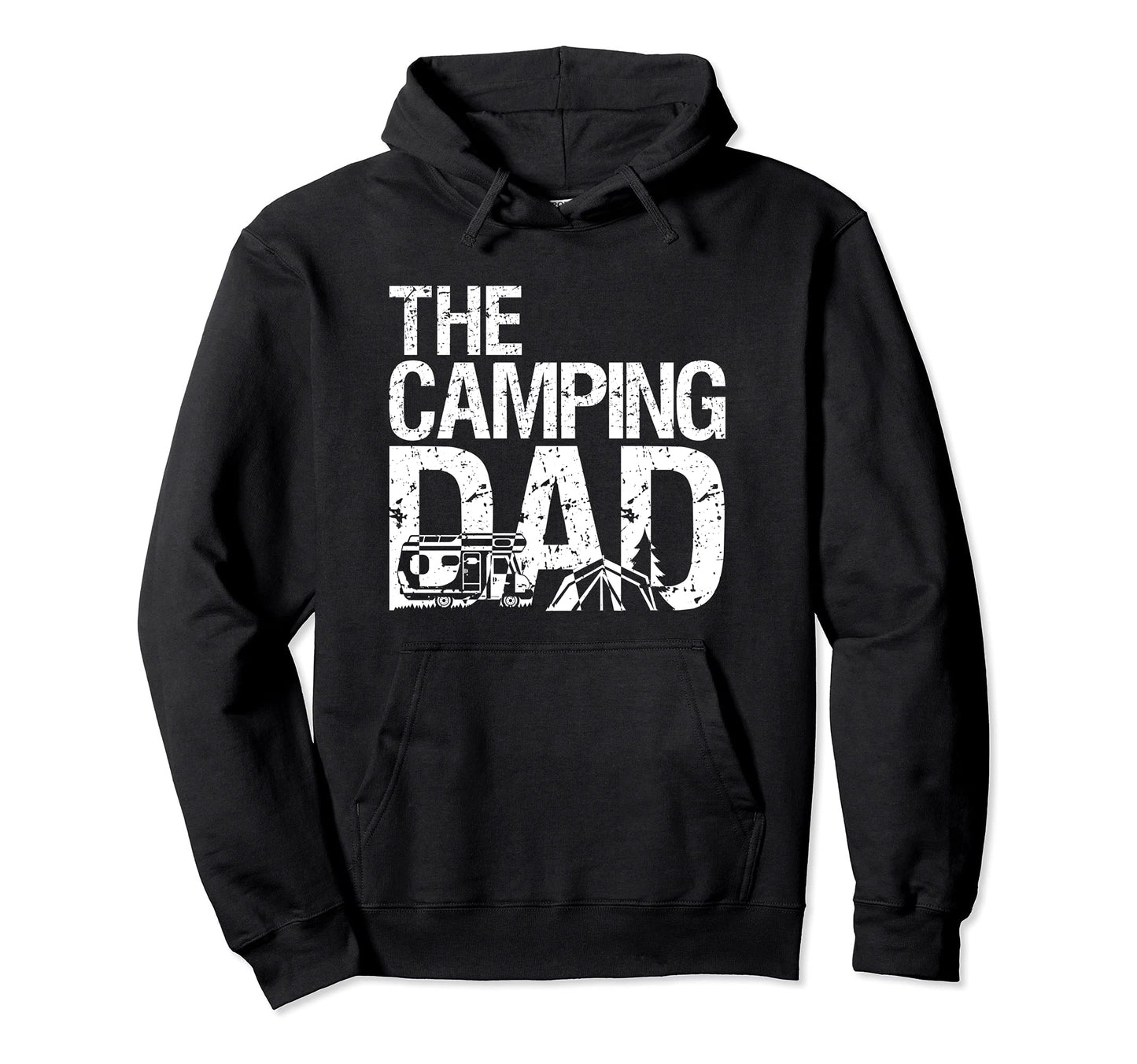 Funny Camping Dad Fathers Day Love Hoodie - Streetwear Style for Adults - T-Shirt, Sweatshirt, Hoodie