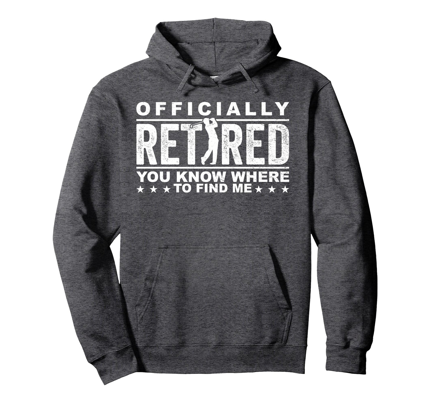 Retirement Golfer Grandpa Golfing Hoodie - Casual Everyday Wear Unisex - T-Shirt, Sweatshirt, Hoodie