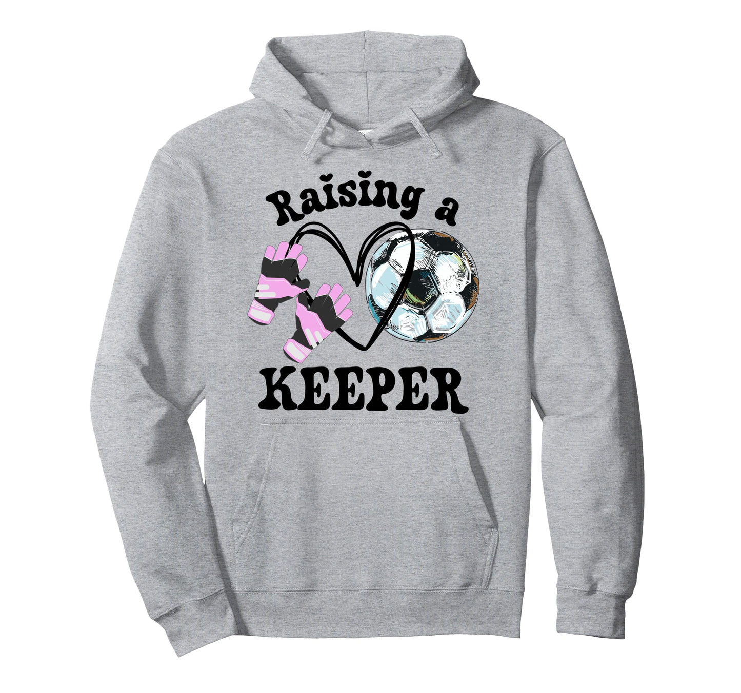 Keeper Mom Goalkeeper Soccer Mama Hoodie - Custom Art Print Men Women - T-Shirt, Sweatshirt, Hoodie