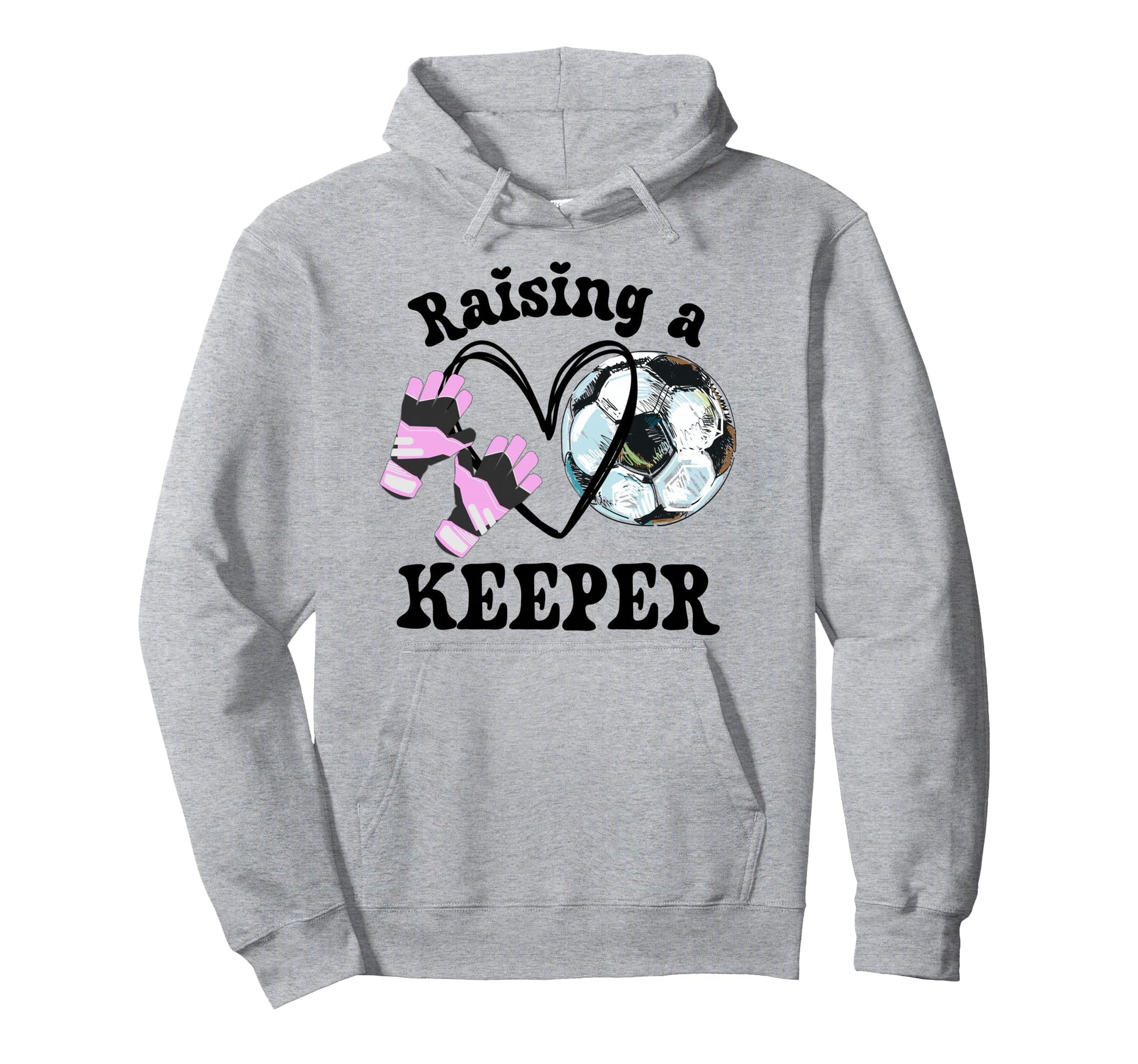 Keeper Mom Goalkeeper Soccer Mama Hoodie - Custom Art Print Men Women - T-Shirt, Sweatshirt, Hoodie