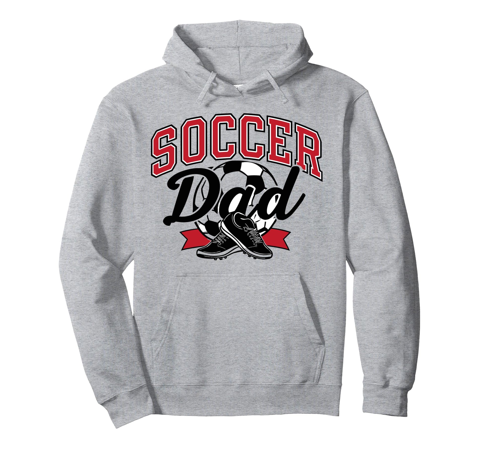 Proud Soccer Dad Sports Enthusiast Hoodie - Unique Graphic Unisex - T-Shirt, Sweatshirt, Hoodie