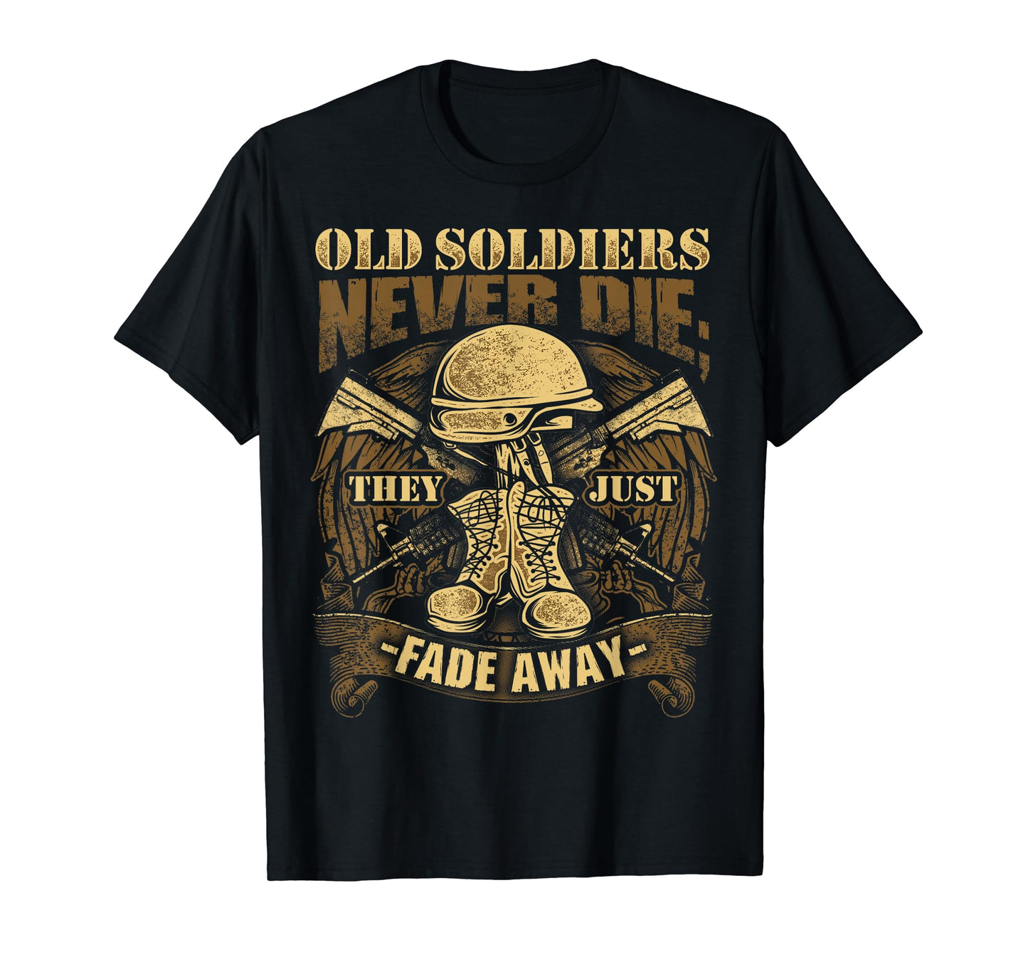 Military Veteran Armed Forces Old T-Shirt - Streetwear Style for Adults - T-Shirt, Sweatshirt, Hoodie