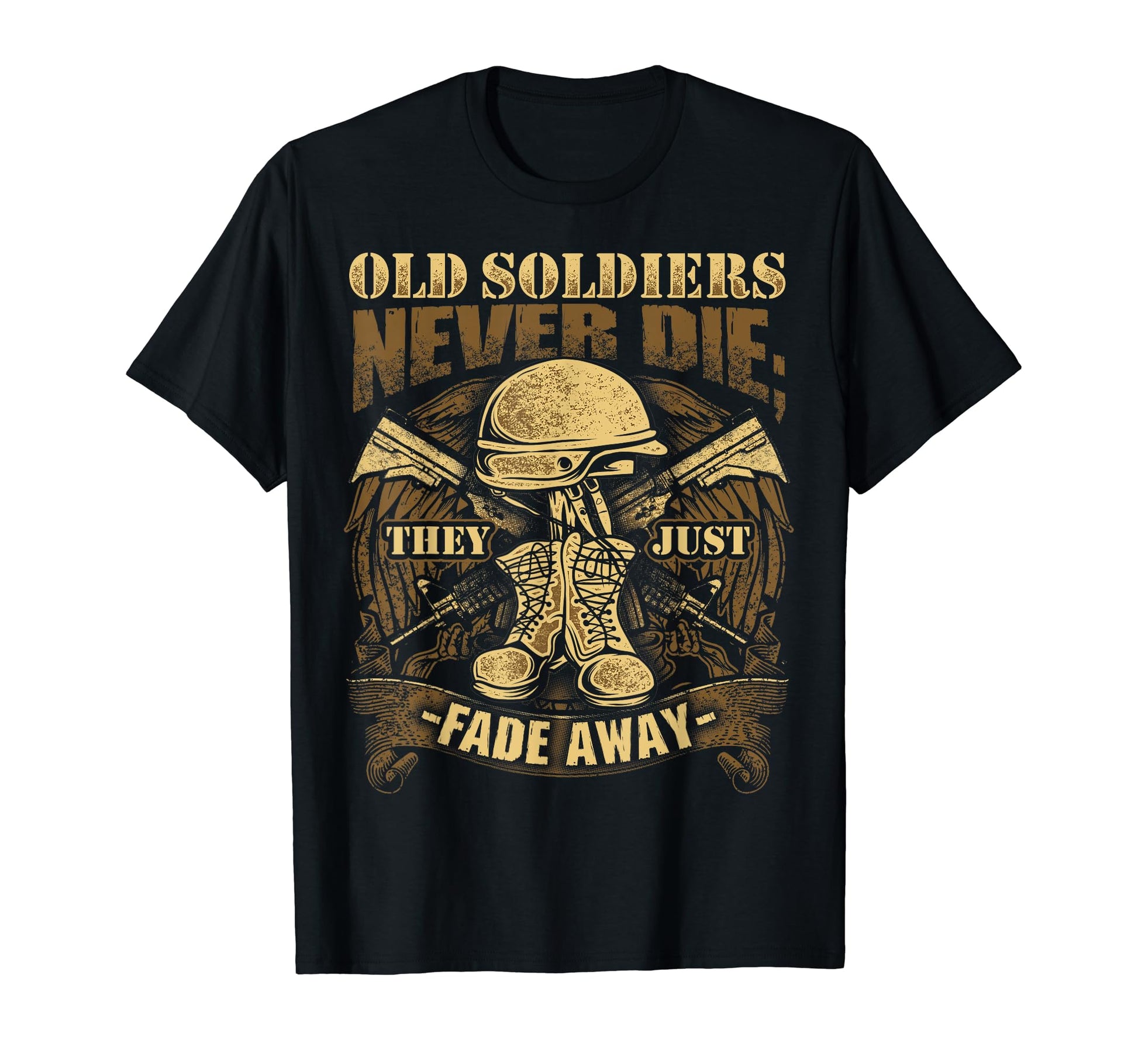 Military Veteran Armed Forces Old T-Shirt - Streetwear Style for Adults - T-Shirt, Sweatshirt, Hoodie
