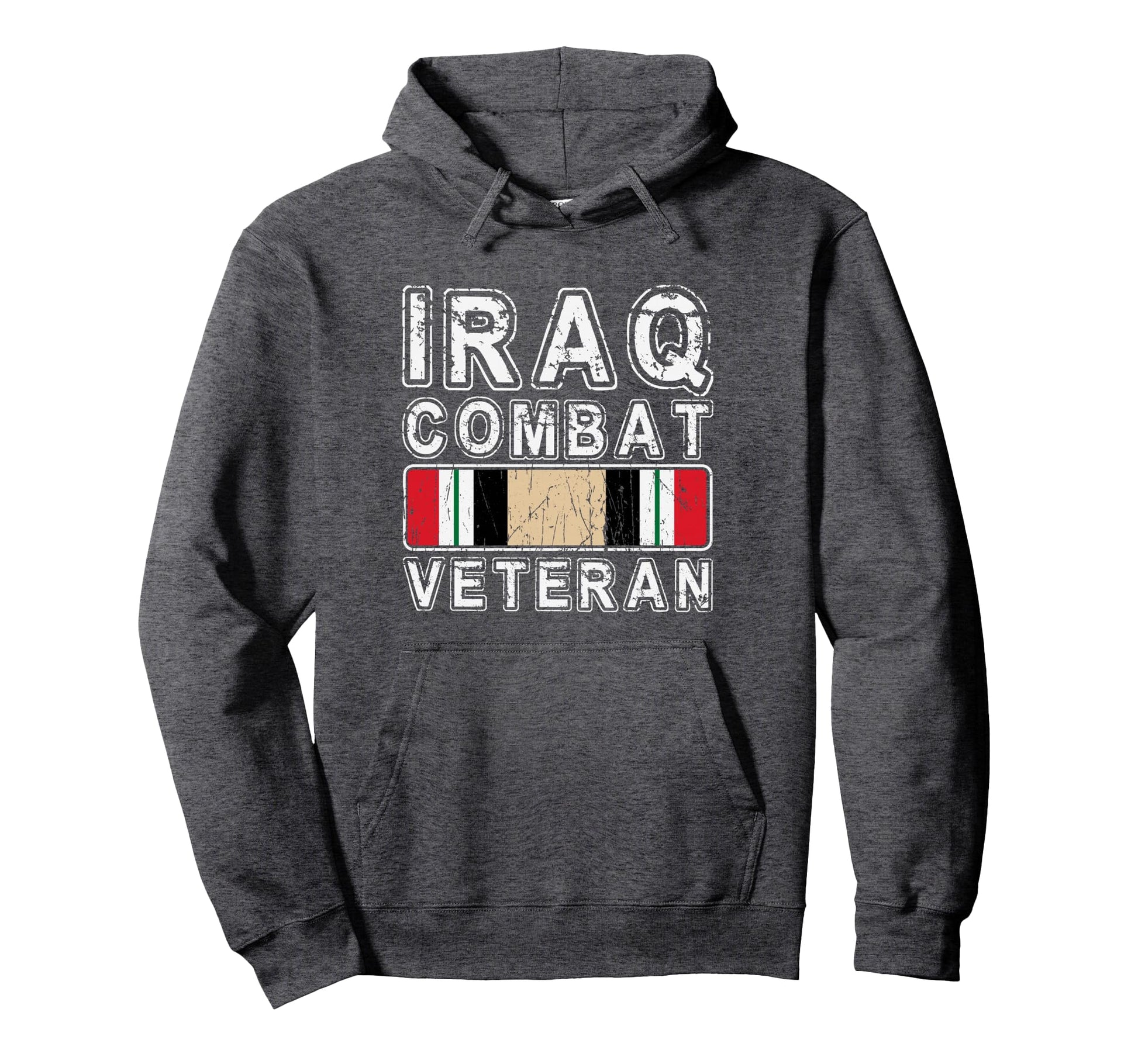 Iraq Combat Veteran Soldier Army Hoodie - Streetwear Style Men Women - T-Shirt, Sweatshirt, Hoodie