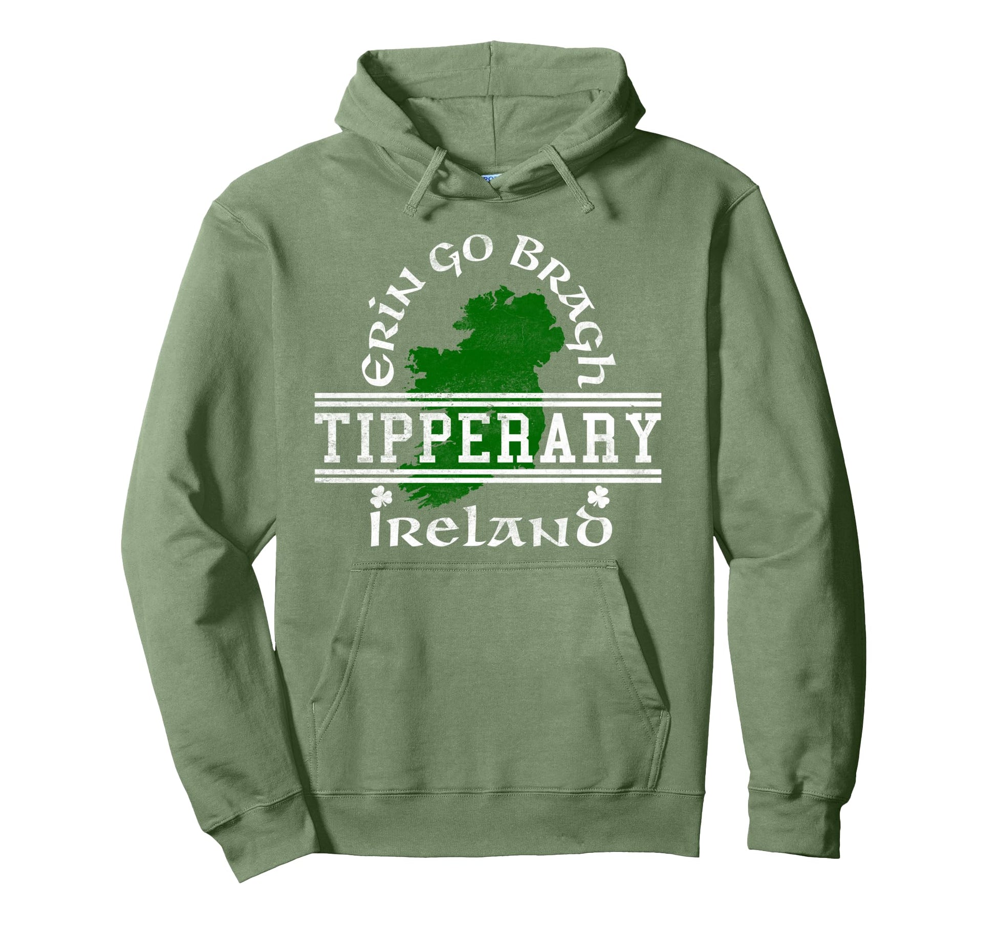 Tipperary Ireland Distressed Hoodie - Custom Art Print Unisex - T-Shirt, Sweatshirt, Hoodie