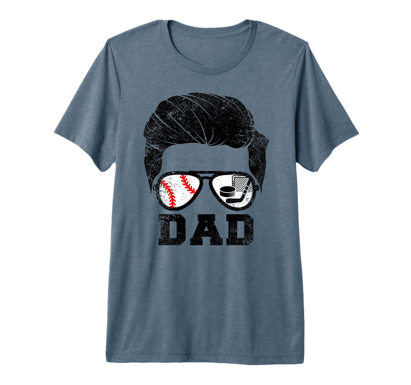 Mens Baseball Softball Dad Funny Baseball T-Shirt - Unique Graphic Unisex - T-Shirt, Sweatshirt, Hoodie