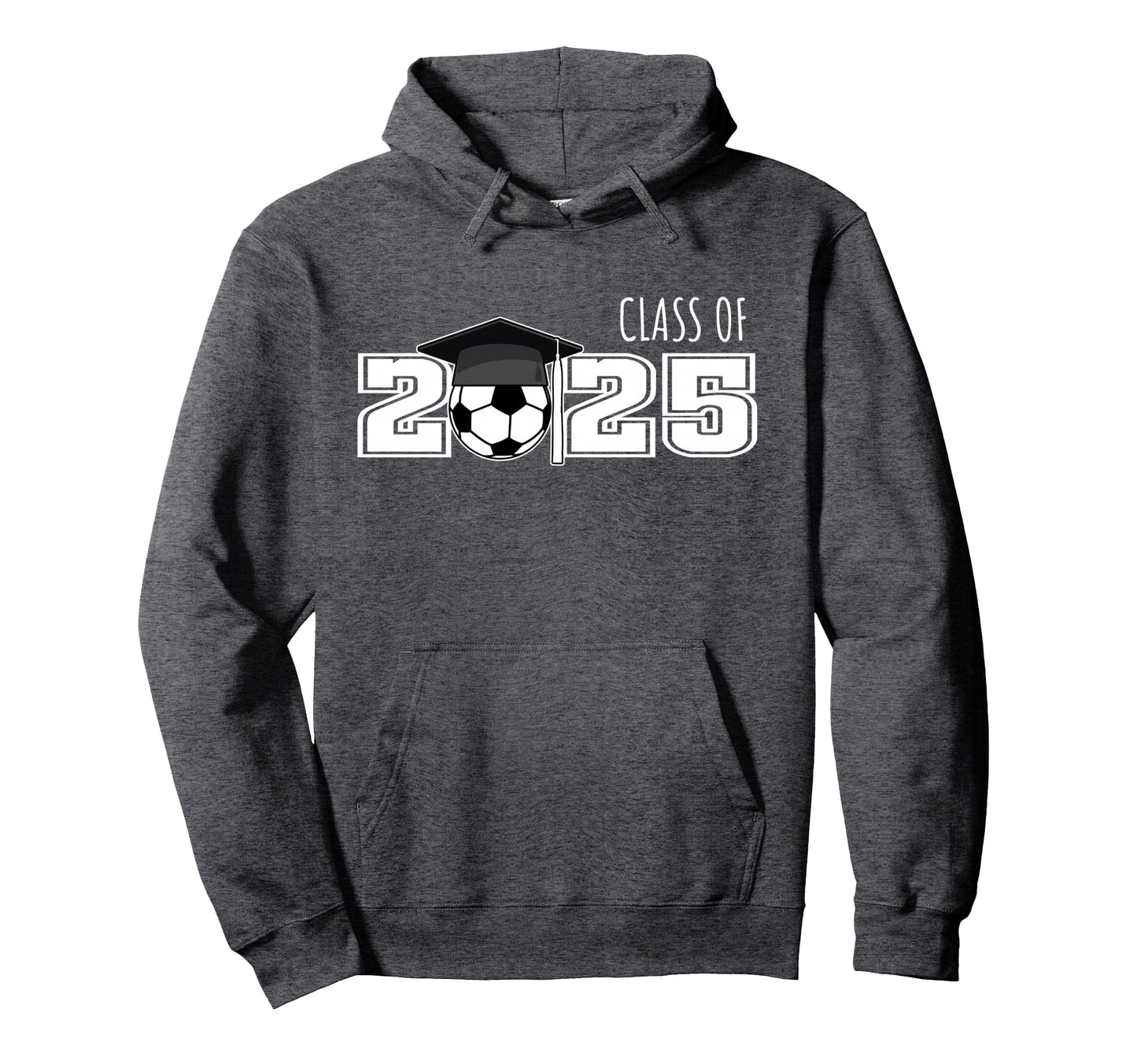 Class 2025 Soccer Senior Senior 2025 Hoodie - Minimalist Print Men Women - T-Shirt, Sweatshirt, Hoodie