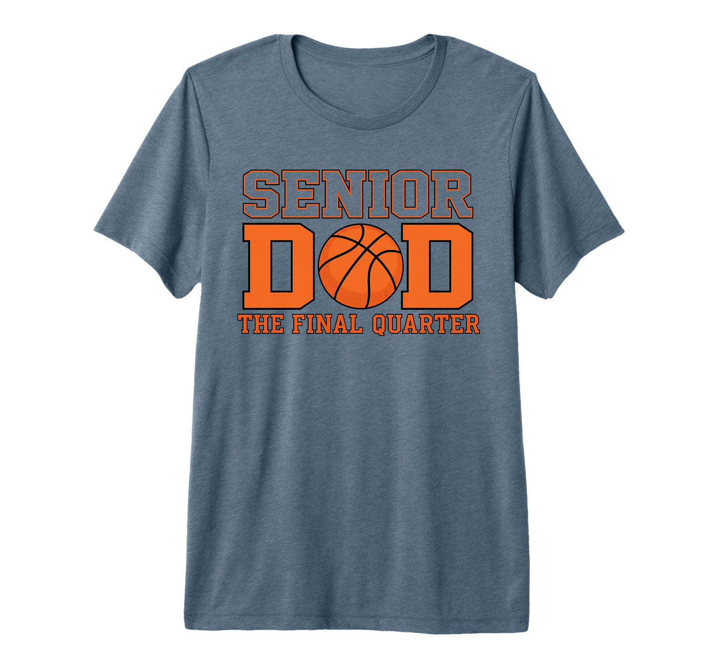 Basketball Senior Dad Class 2027 T-Shirt - Aesthetic Graphic for Adults - T-Shirt, Sweatshirt, Hoodie