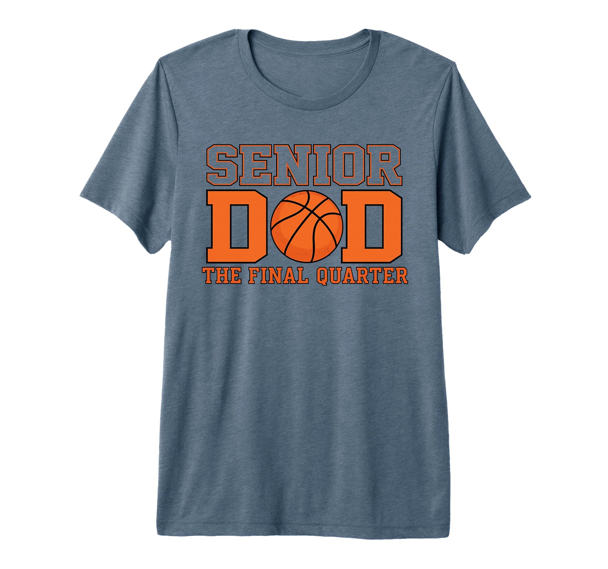Basketball Senior Dad Class 2027 T-Shirt - Aesthetic Graphic for Adults - T-Shirt, Sweatshirt, Hoodie