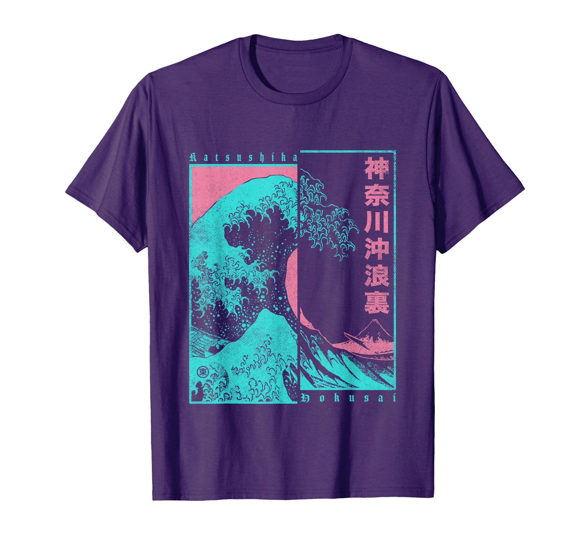 Japan Pop Art Aesthetic Hokusai Great Wave T-Shirt - Trendy Graphic Unisex - T-Shirt, Sweatshirt, Hoodie