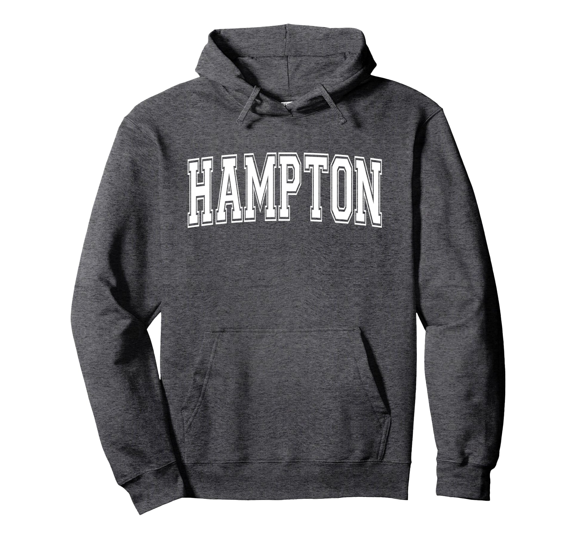 Hampton Va Virginia Usa Sports Varsity Hoodie - Minimalist Print for Adults - T-Shirt, Sweatshirt, Hoodie