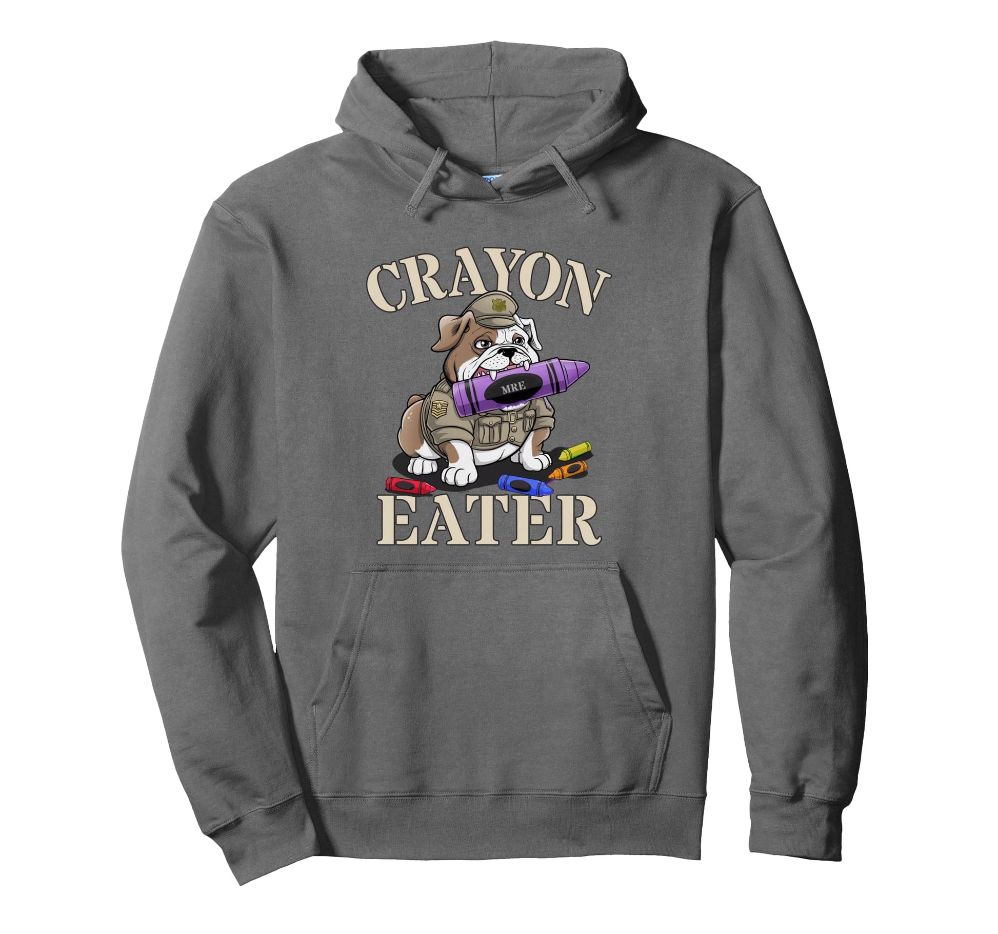 Funny Crayon Eater Military Brother Hoodie - Aesthetic Graphic Men Women - T-Shirt, Sweatshirt, Hoodie
