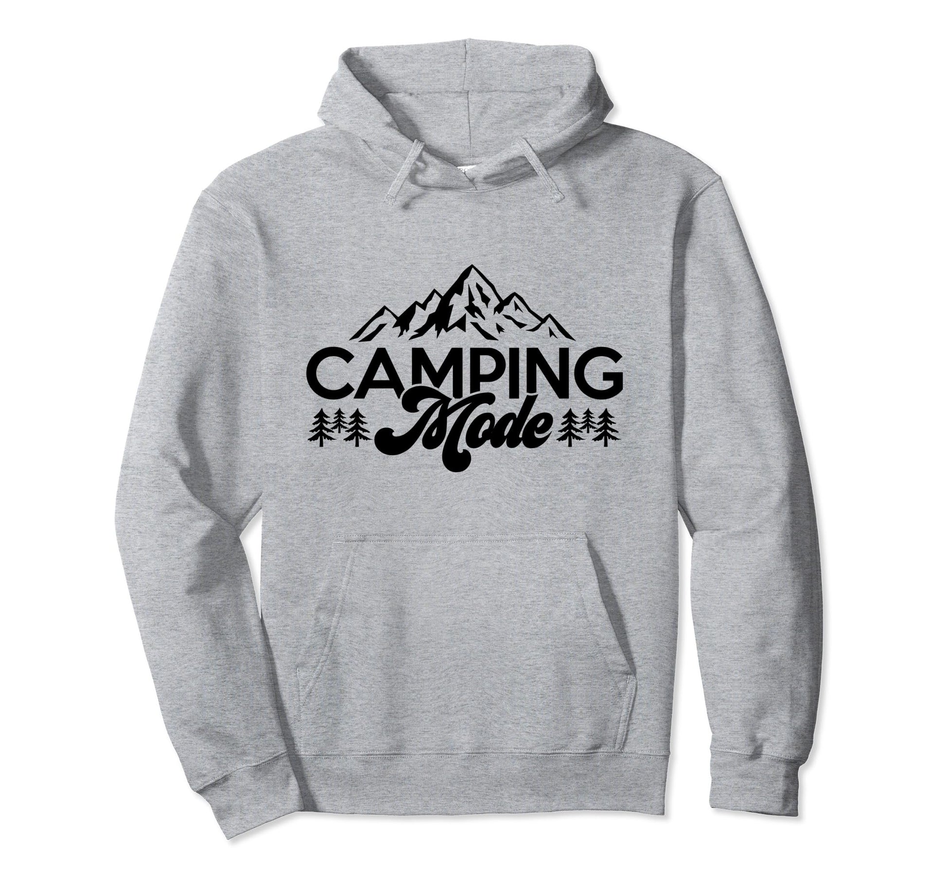 Camping Mode Nature Lover Camper Dad Hoodie - Fun Novelty Design Unisex - T-Shirt, Sweatshirt, Hoodie