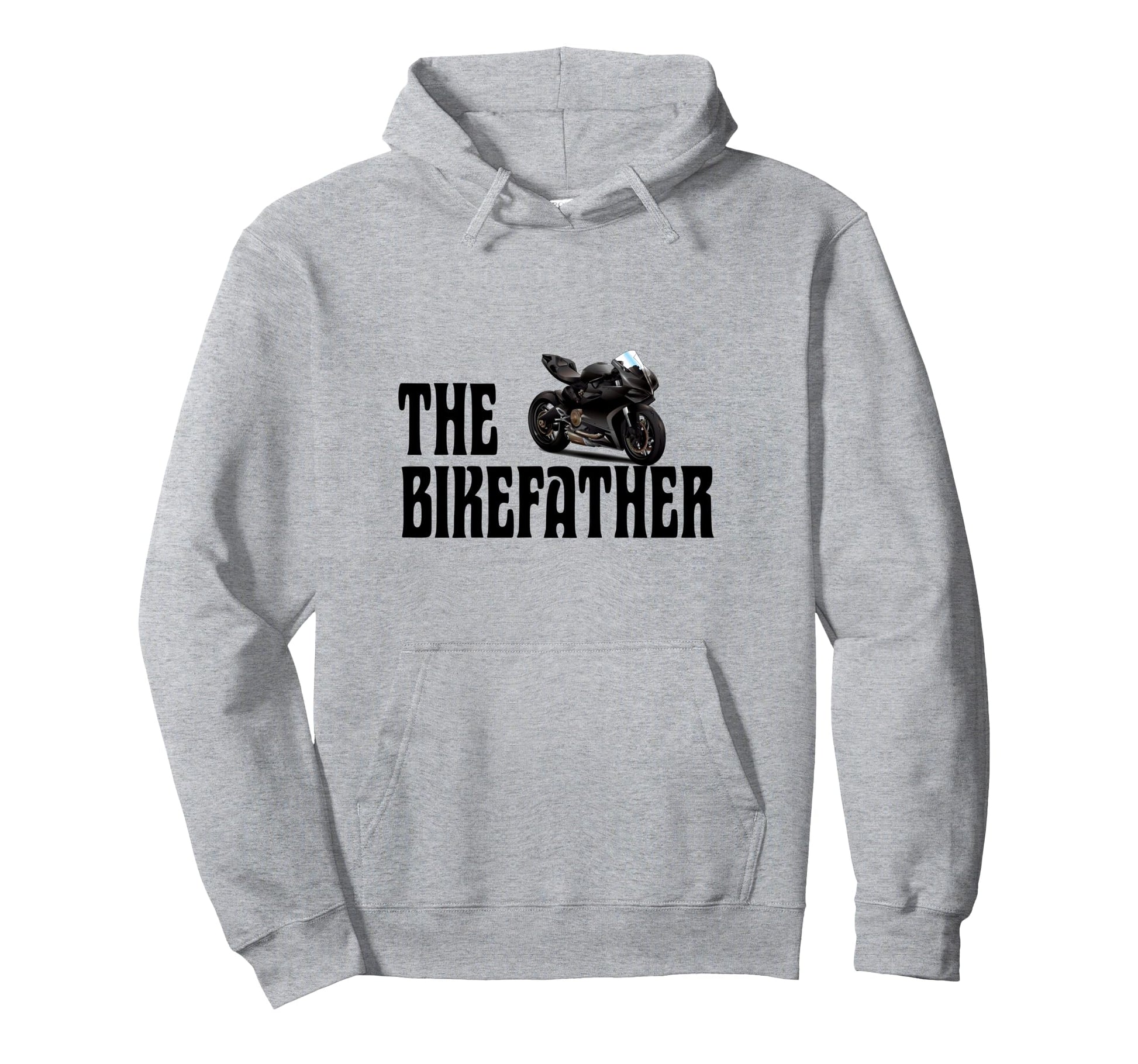 Biker Biker Dad Bikefather Funny Hoodie - Unique Graphic Men Women - T-Shirt, Sweatshirt, Hoodie