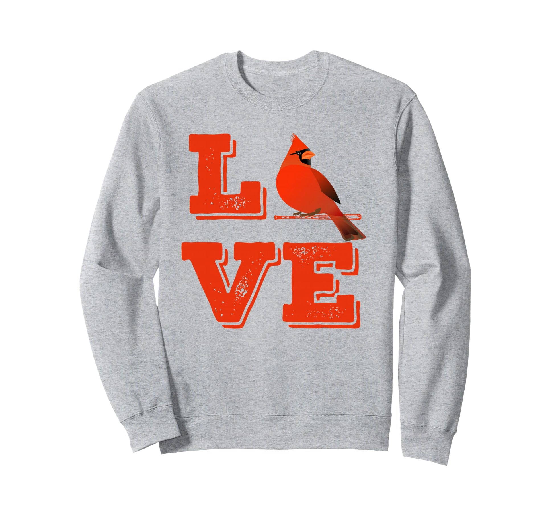 Love St Louis Missouri Baseball Sweatshirt - Streetwear Style for Adults - T-Shirt, Sweatshirt, Hoodie