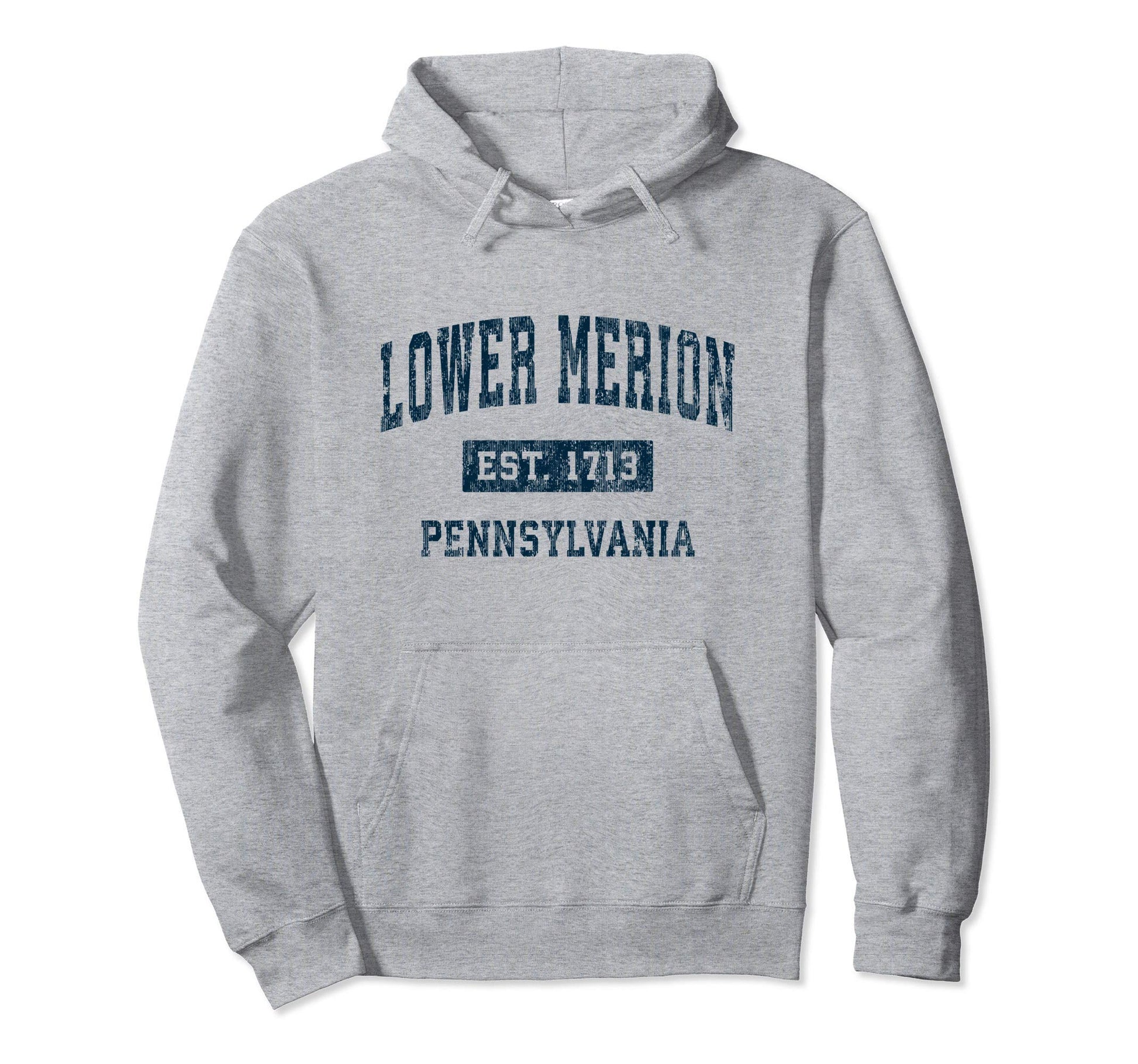 Lower Merion Pennsylvania Pa Hoodie - Casual Everyday Wear Men Women - T-Shirt, Sweatshirt, Hoodie