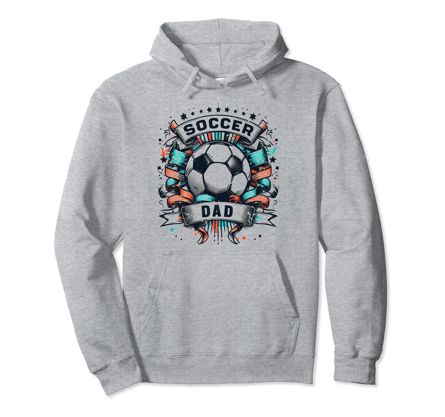 Soccer Dad Family Matching Dad Fathers Day Hoodie - Custom Art Print Unisex - T-Shirt, Sweatshirt, Hoodie