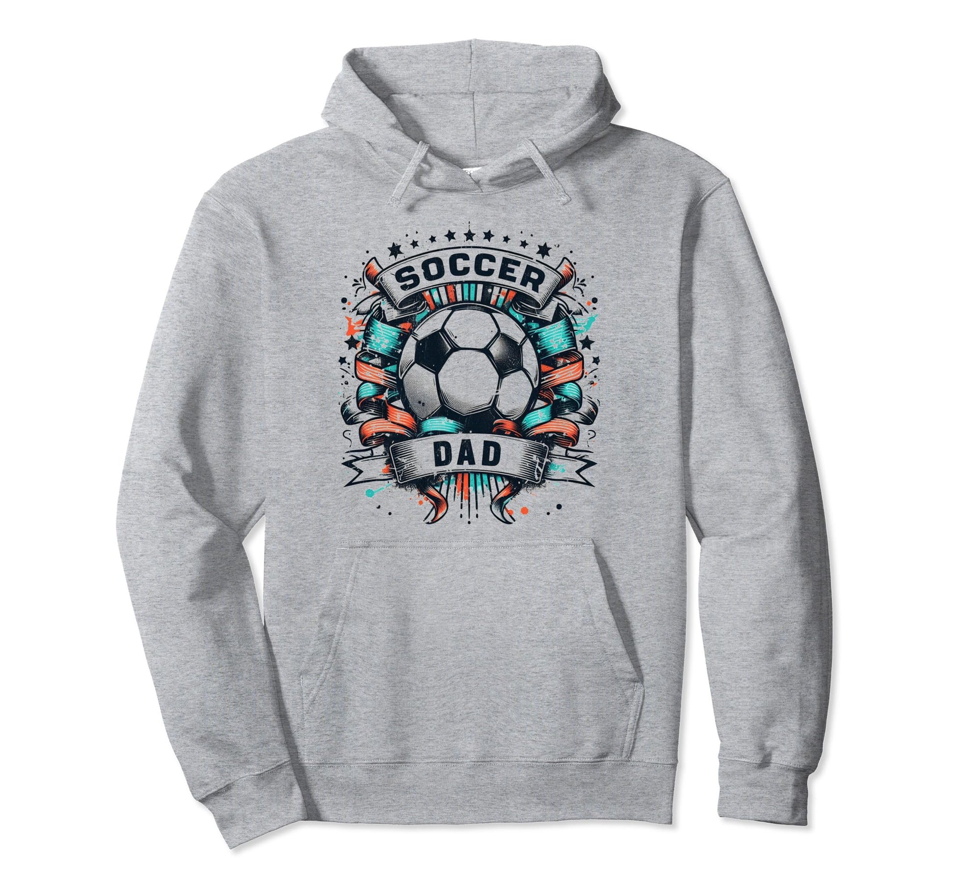 Soccer Dad Family Matching Dad Fathers Day Hoodie - Custom Art Print Unisex - T-Shirt, Sweatshirt, Hoodie
