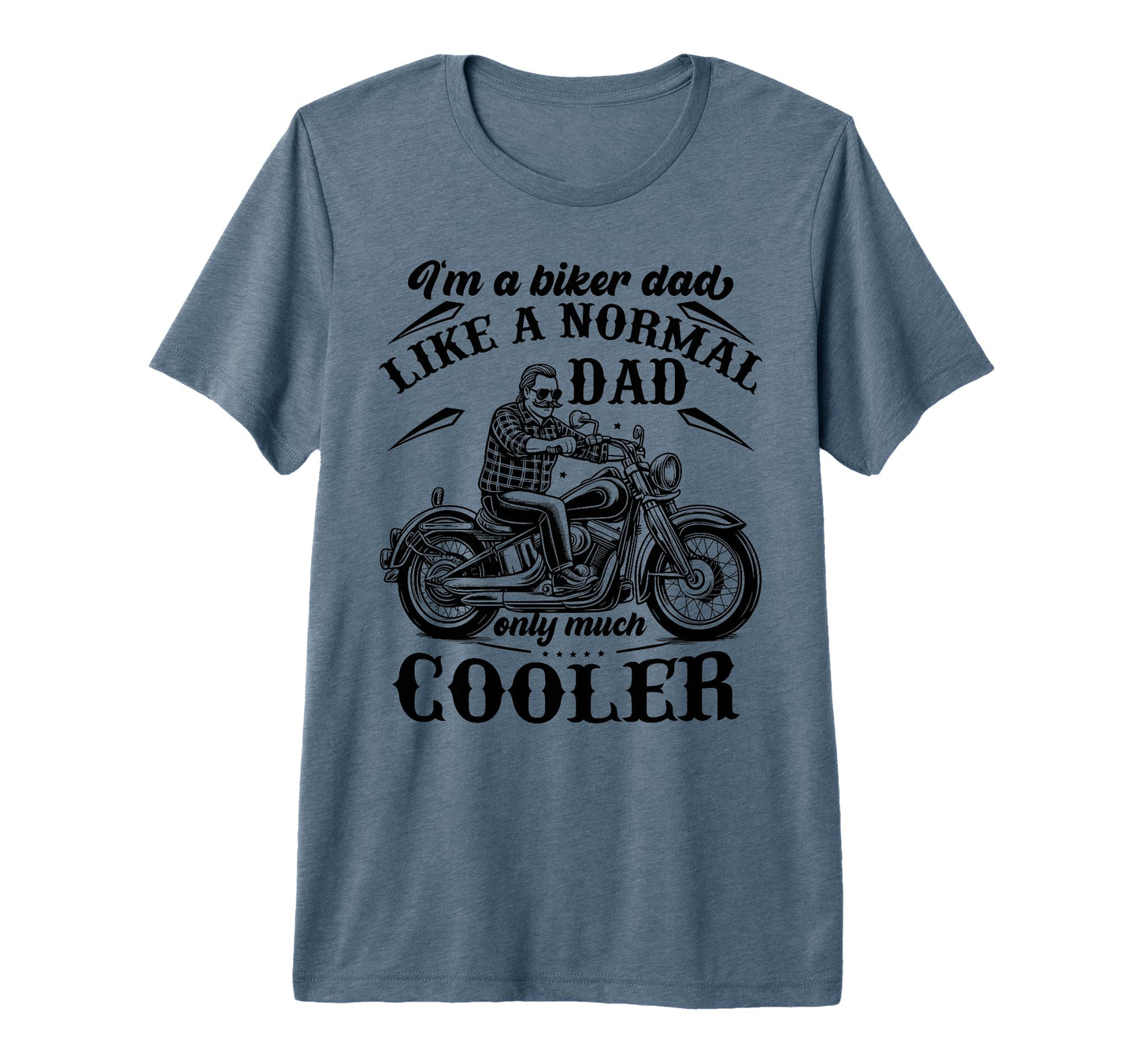 Im Biker Dad Funny Motorcycle Rider T-Shirt - Aesthetic Graphic Men Women - T-Shirt, Sweatshirt, Hoodie