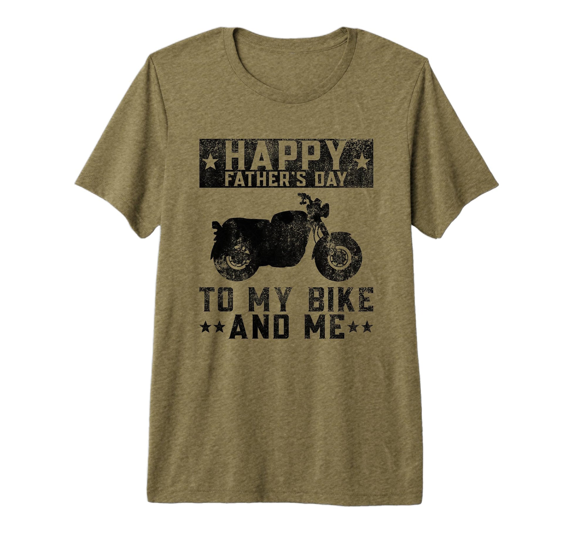 Happy Fathers Day To My Bike And Me T-Shirt - Streetwear Style Unisex - T-Shirt, Sweatshirt, Hoodie