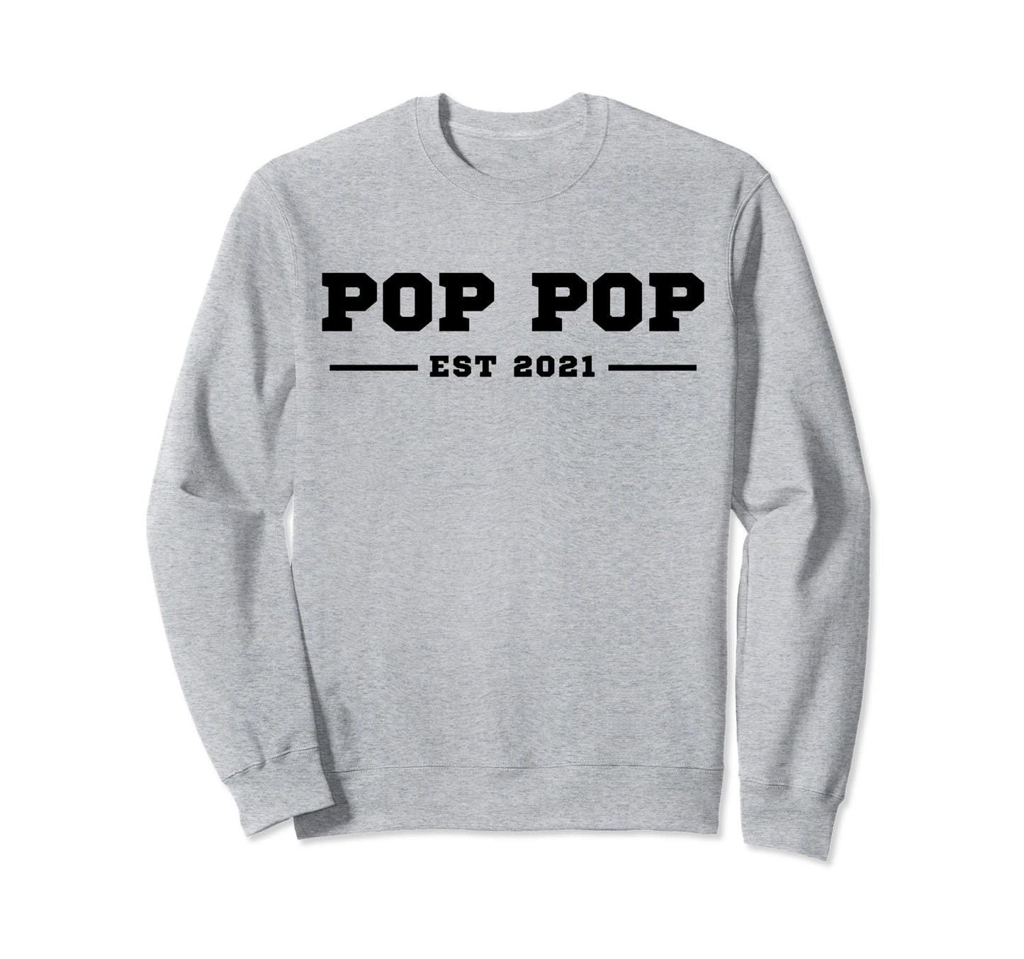 Funny Grandpa Soon To Be Pop Pop Sweatshirt - Custom Art Print for Adults - T-Shirt, Sweatshirt, Hoodie
