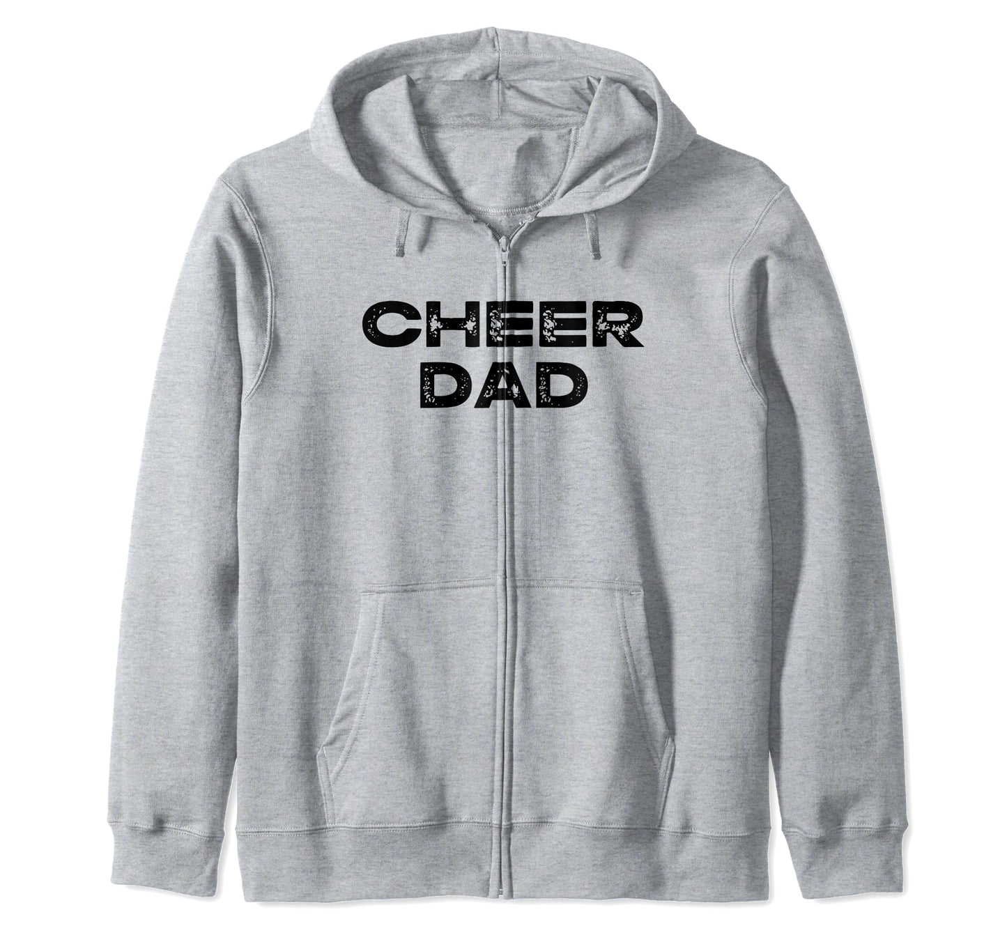Cheer Cheerleader Dad White T-Shirt - Aesthetic Graphic for Adults - T-Shirt, Sweatshirt, Hoodie