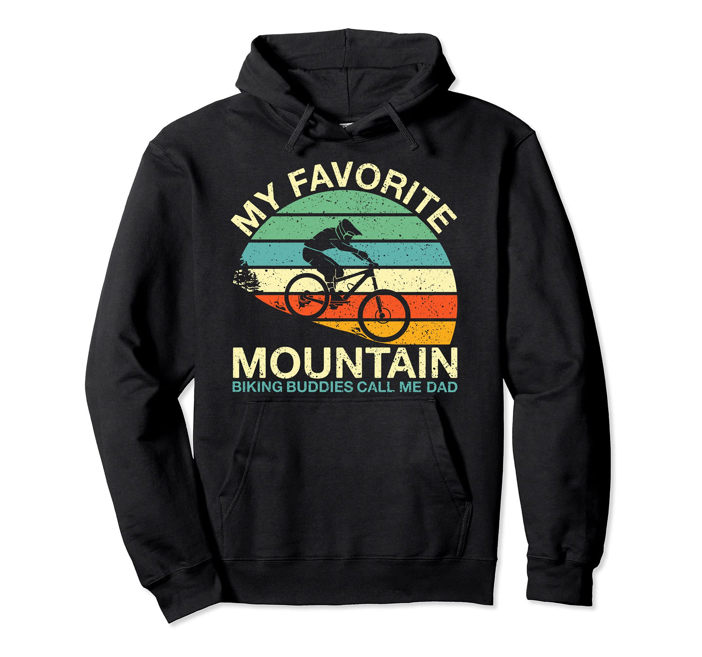 My Favorite Biking Buddies Call Me Hoodie - Custom Art Print for Adults - T-Shirt, Sweatshirt, Hoodie