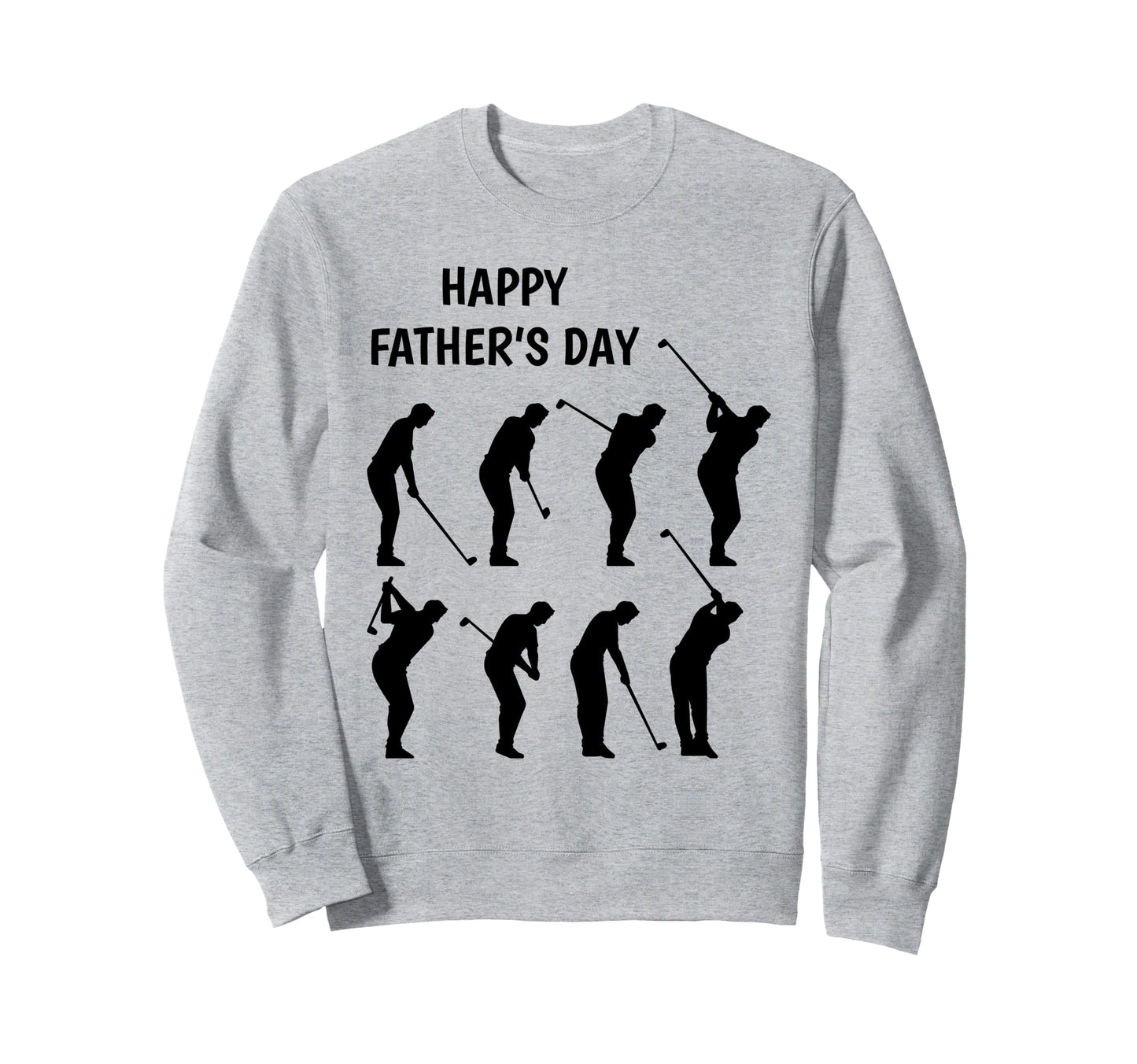 Golf Dad Father Day Golfing Outfit Sweatshirt - Graphic Print Unisex - T-Shirt, Sweatshirt, Hoodie