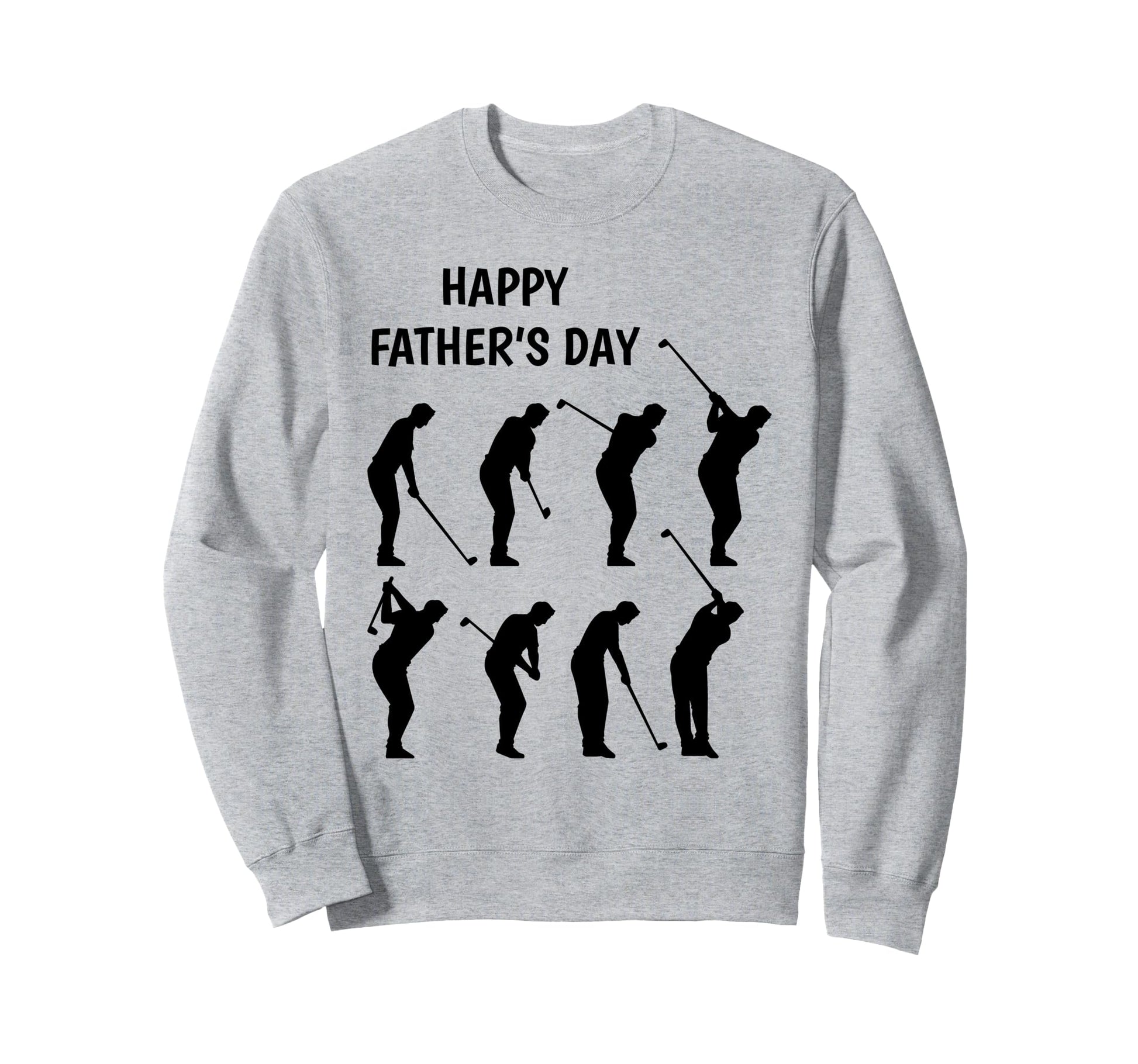 Golf Dad Father Day Golfing Outfit Sweatshirt - Graphic Print Unisex - T-Shirt, Sweatshirt, Hoodie