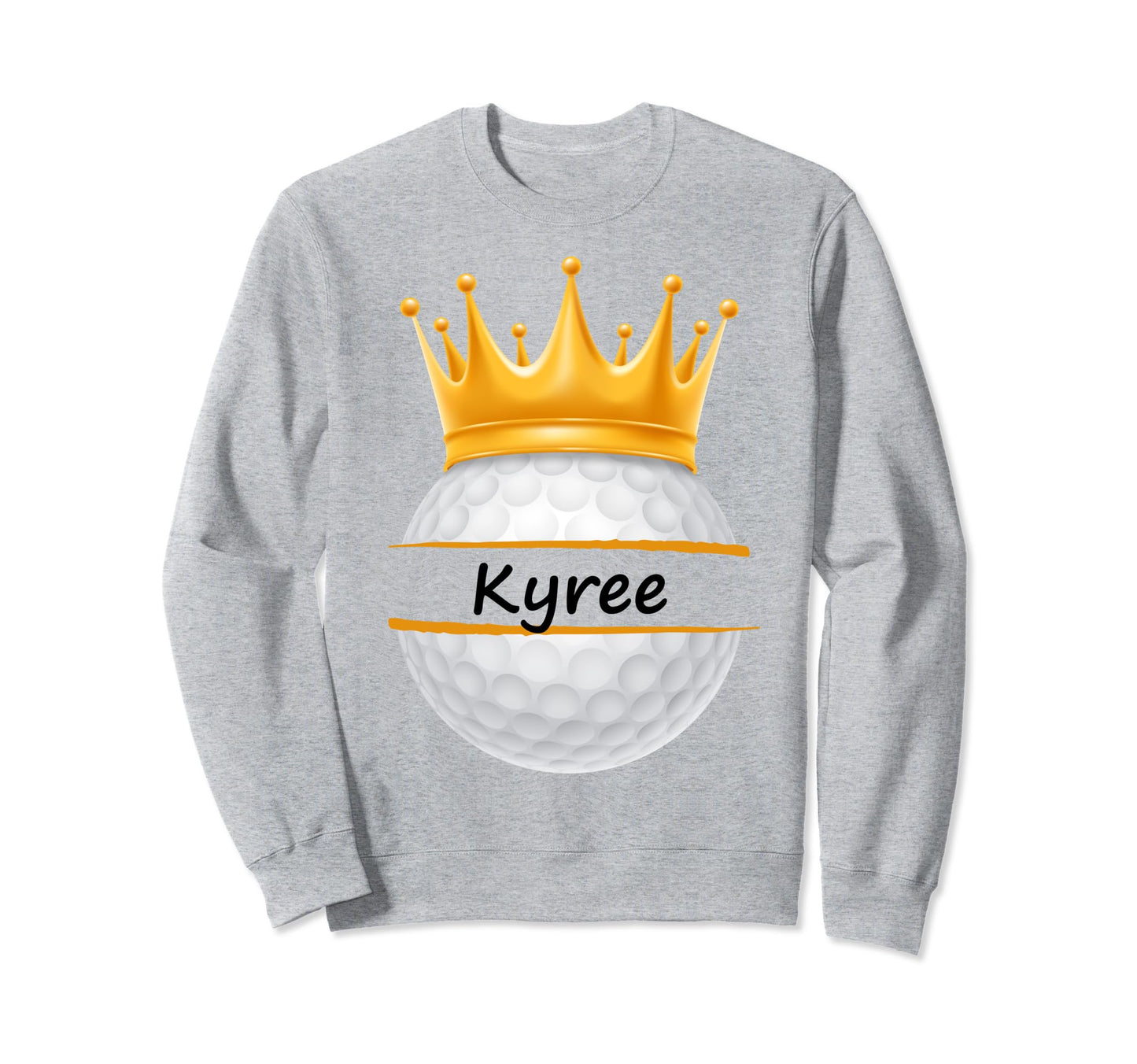 Novelty Golf Personalized Name Sweatshirt - Trendy Graphic for Adults - T-Shirt, Sweatshirt, Hoodie