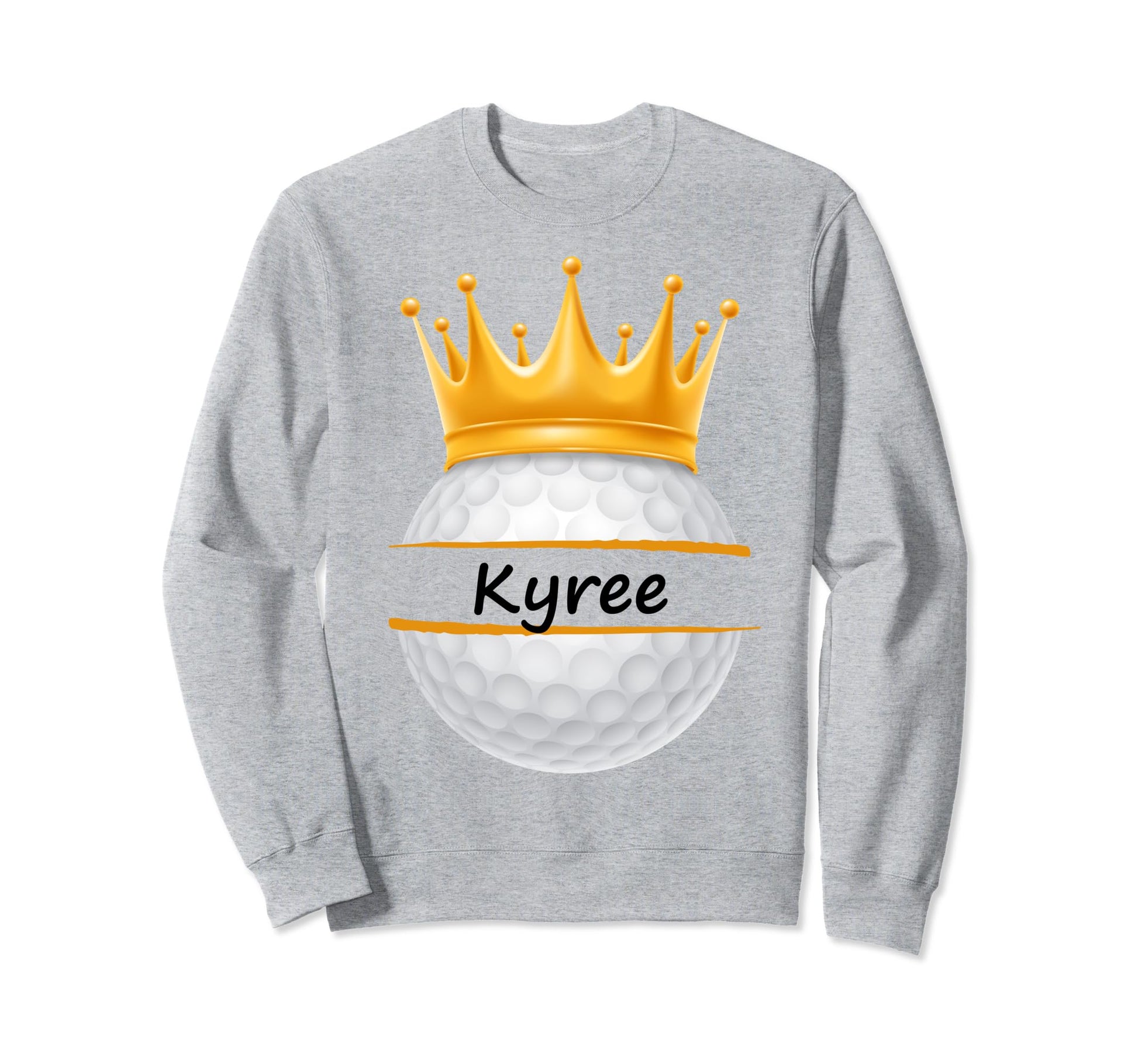 Novelty Golf Personalized Name Sweatshirt - Trendy Graphic for Adults - T-Shirt, Sweatshirt, Hoodie