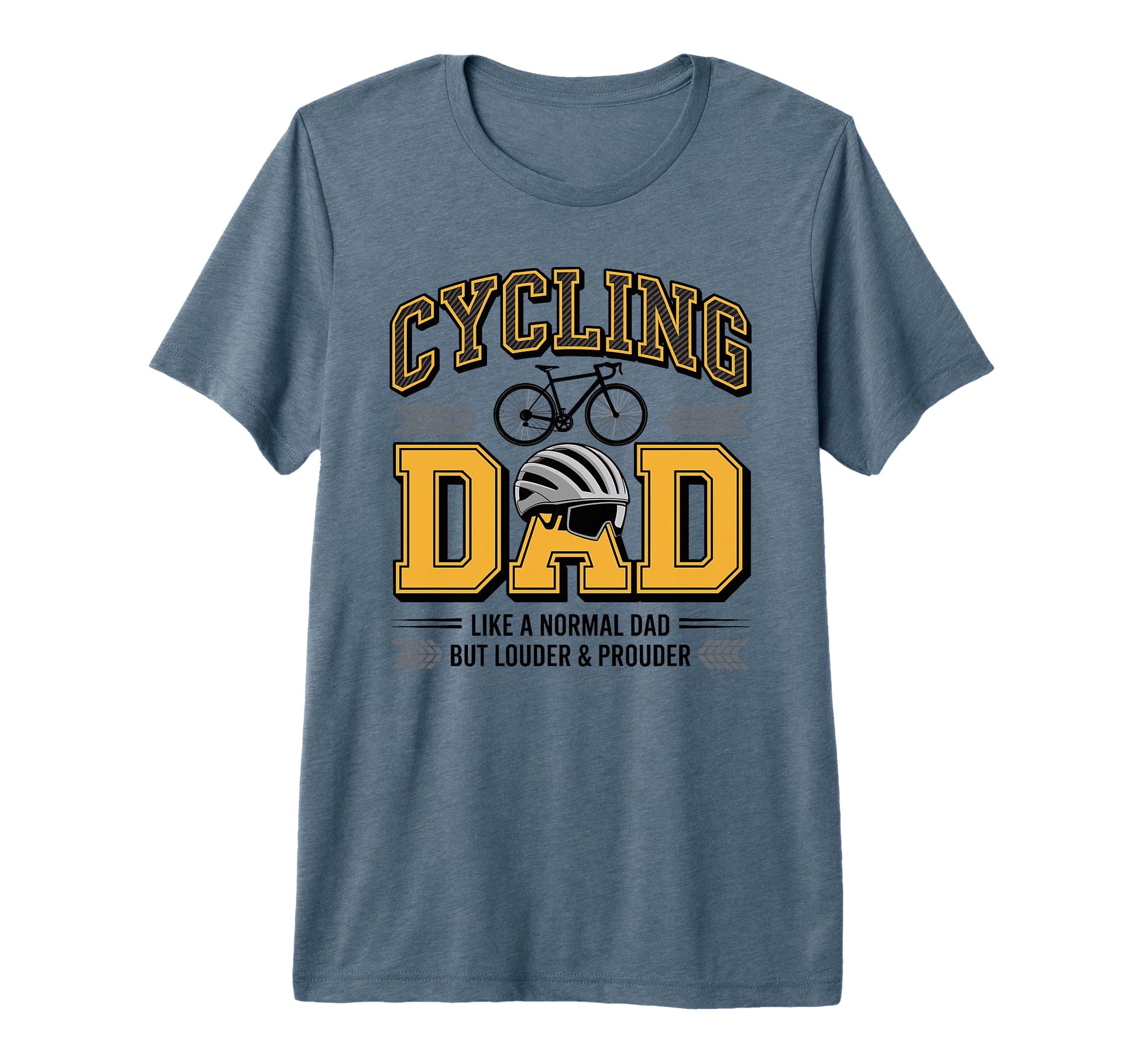 Mens Cycling Dad Like Normal Dad But T-Shirt - Graphic Print for Adults - T-Shirt, Sweatshirt, Hoodie
