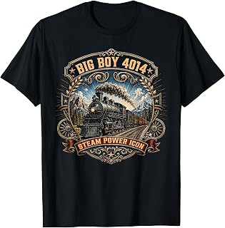 Big Boy 4014 Steam Engine Locomotive Train Vintage Railroad T-Shirt Unisex T-shirt, Sweatshirt, Hoodie, Long Sleeve Tee - T-Shirt, Sweatshirt, Hoodie