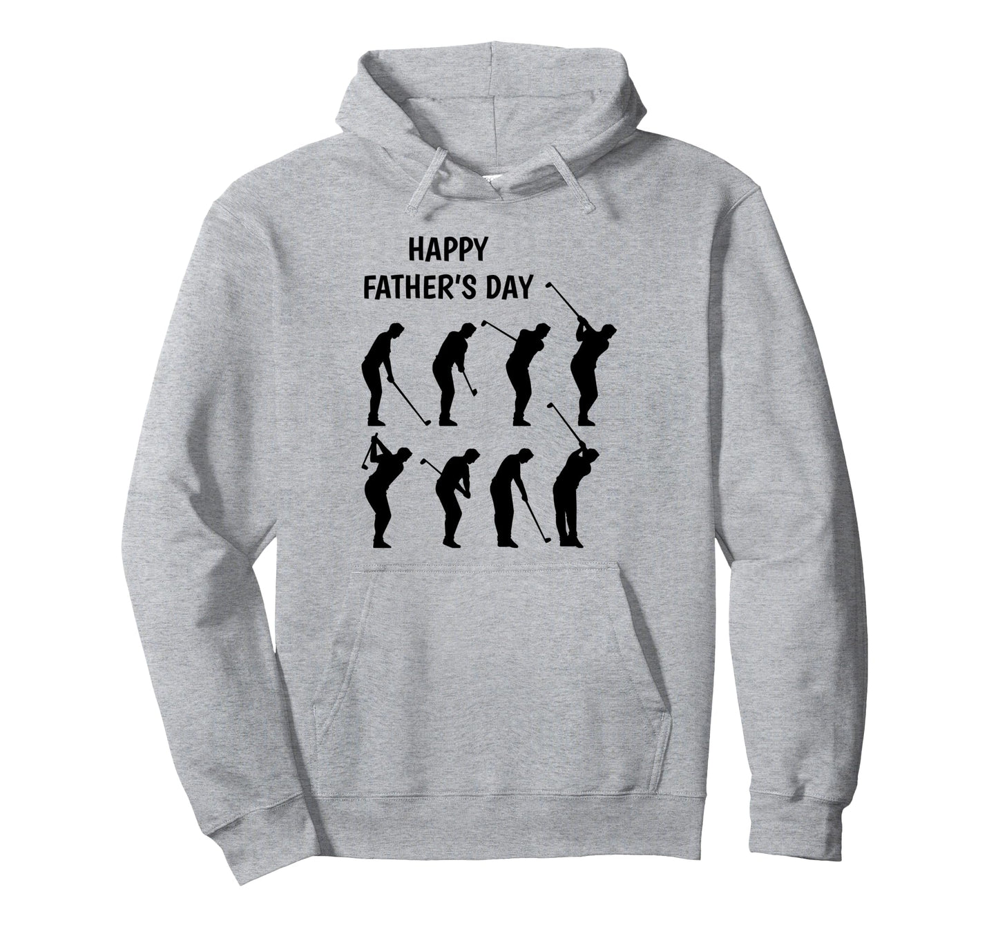 Golf Dad Father Day Golfing Outfit Hoodie - Novelty Apparel for Adults - T-Shirt, Sweatshirt, Hoodie