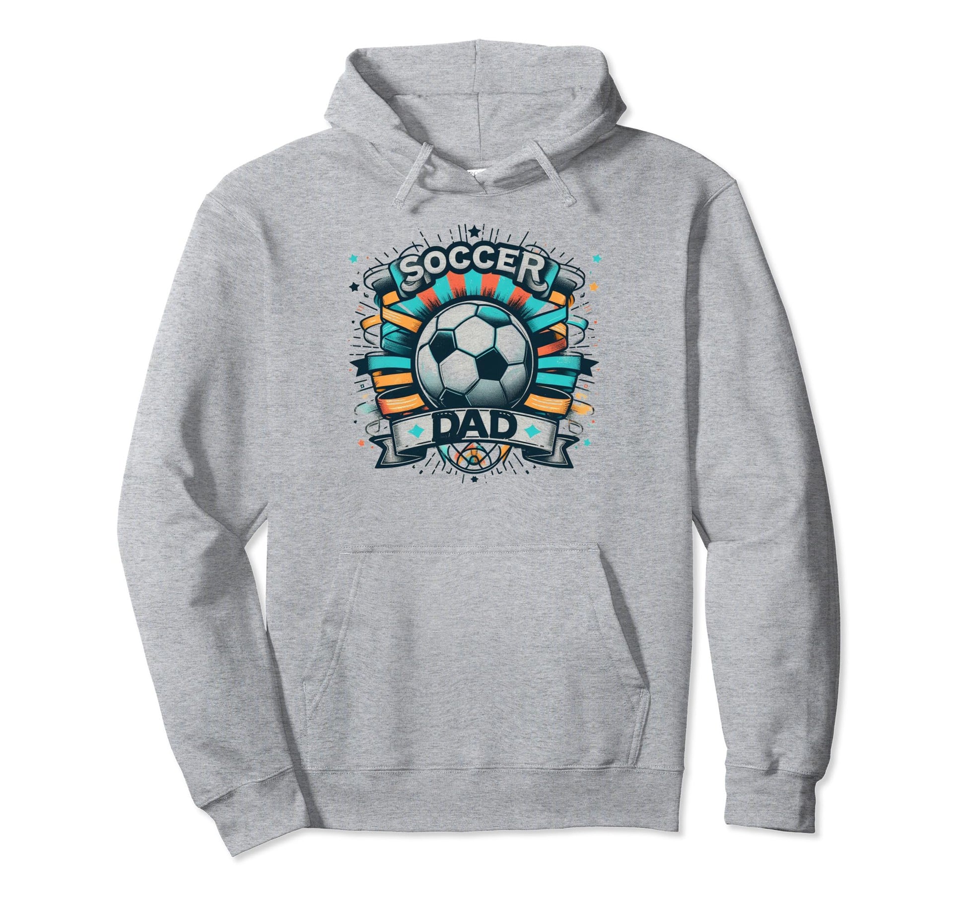 Soccer Dad Family Matching Dad Hoodie - Fun Novelty Design for Adults - T-Shirt, Sweatshirt, Hoodie