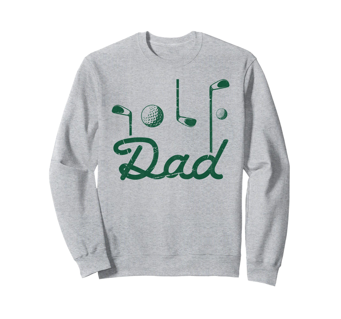 Golf Dad Funny Golfing Best Dad Sweatshirt - Aesthetic Graphic Unisex - T-Shirt, Sweatshirt, Hoodie