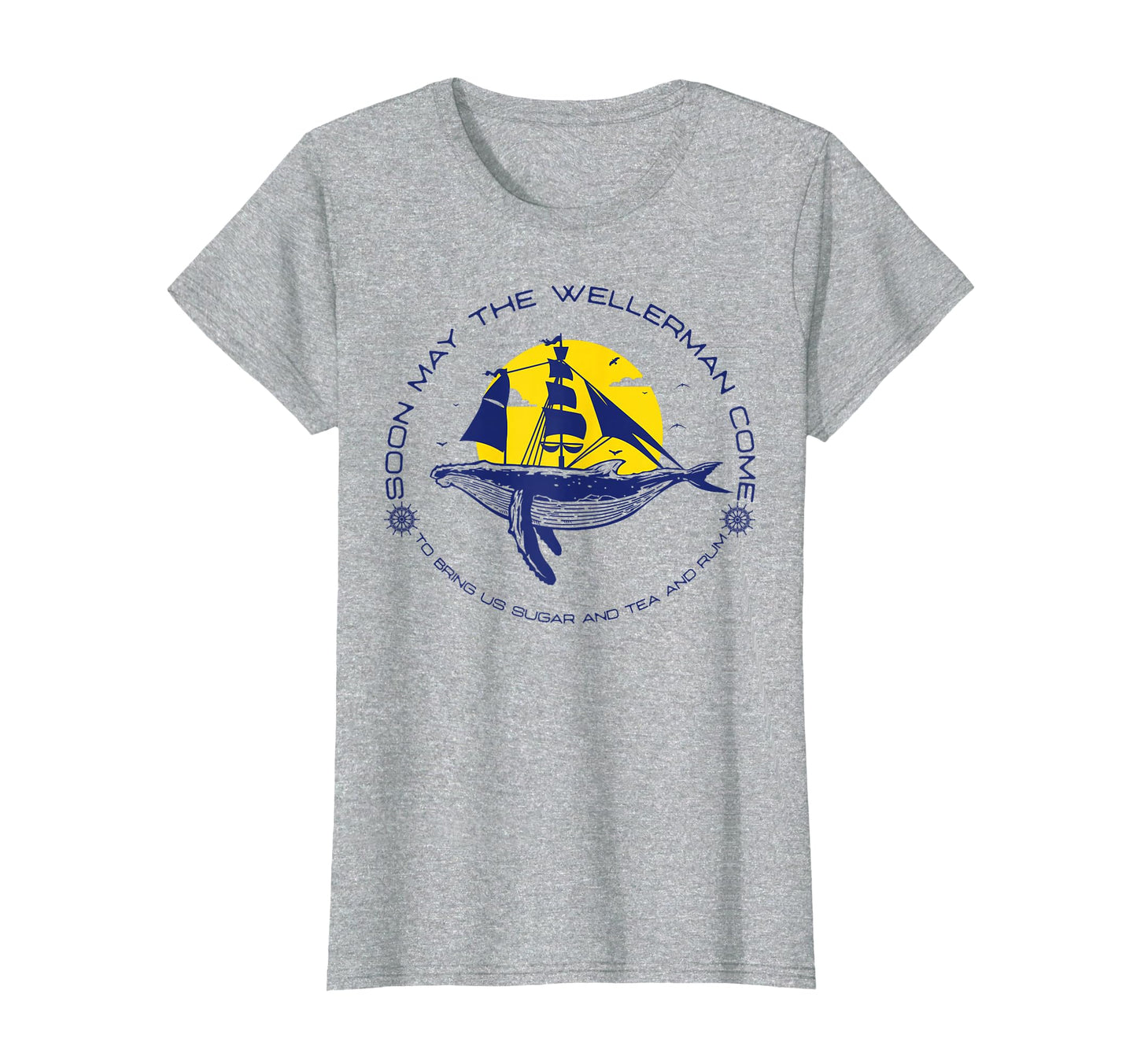 Soon May Wellerman Come To Bring Us Sugar T-Shirt - Unique Graphic Unisex - T-Shirt, Sweatshirt, Hoodie