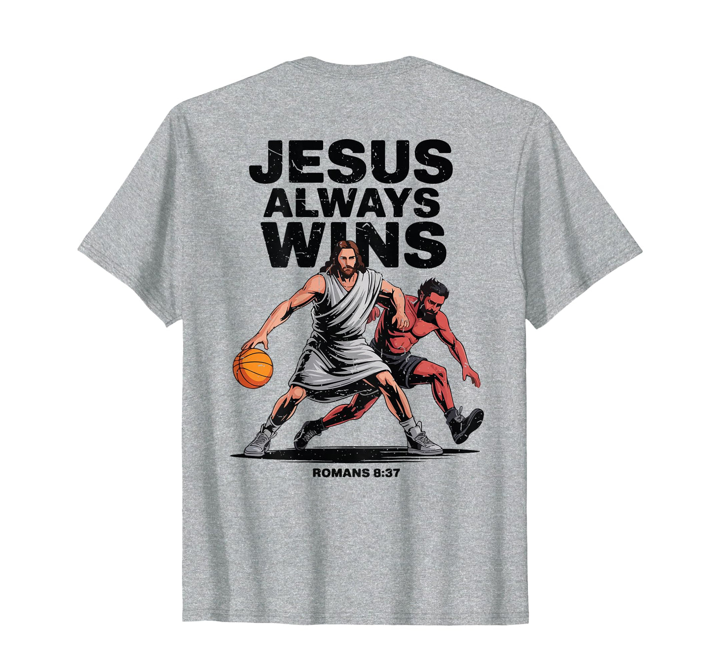 Funny Christian Basketball Jesus T-Shirt - Trendy Graphic for Adults - T-Shirt, Sweatshirt, Hoodie