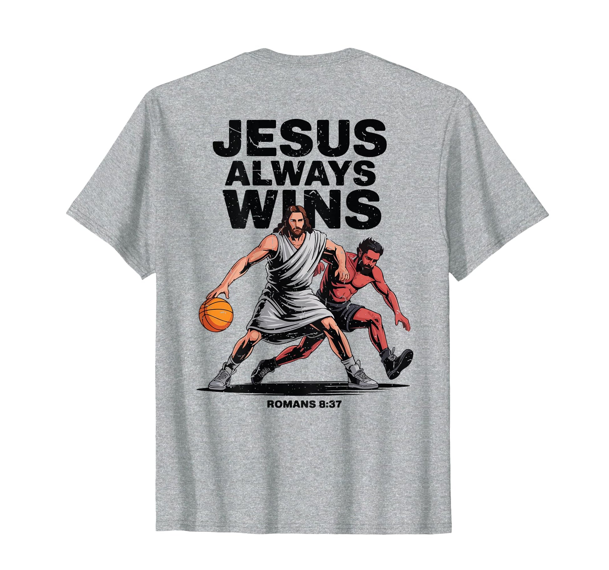 Funny Christian Basketball Jesus T-Shirt - Trendy Graphic for Adults - T-Shirt, Sweatshirt, Hoodie