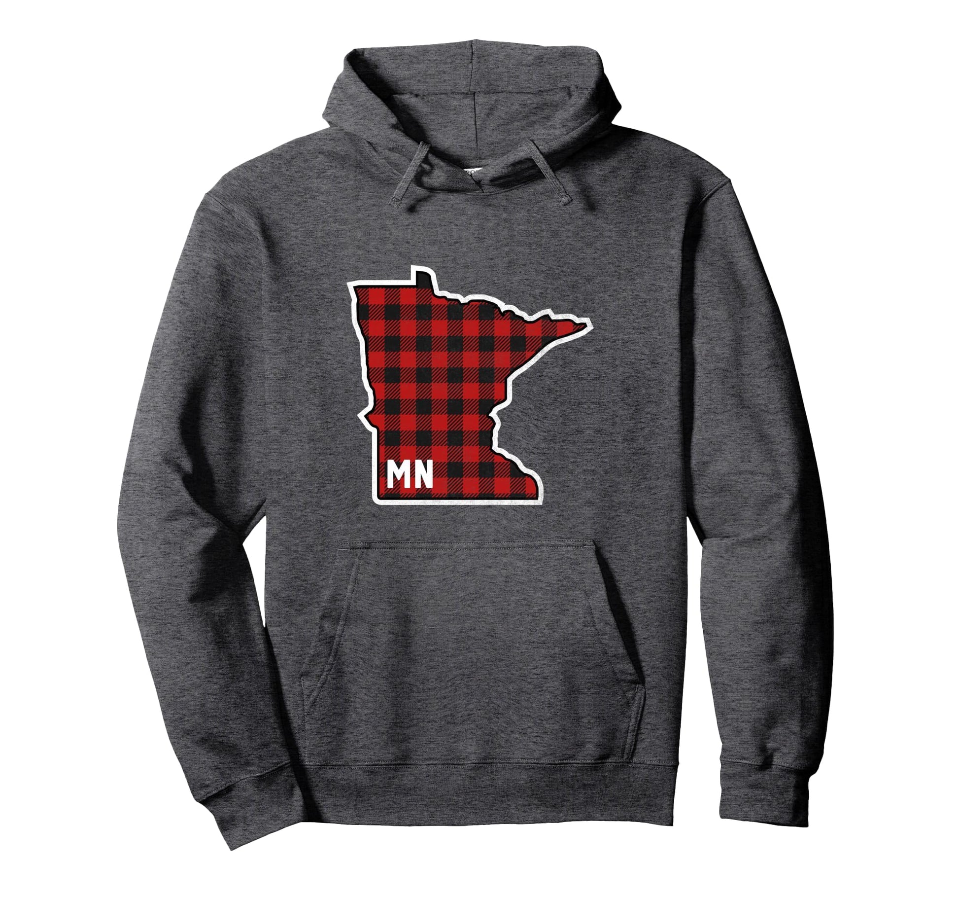 Best Minnesota Buffalo Plaid Mn State Hoodie - Streetwear Style Unisex - T-Shirt, Sweatshirt, Hoodie