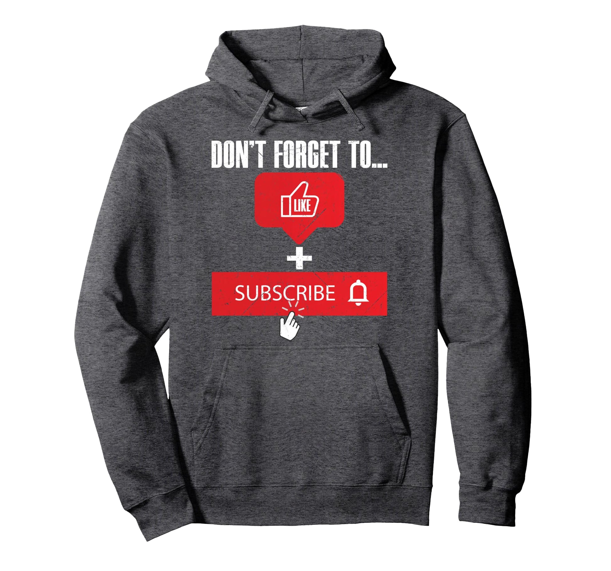 Funny Video Blogger Vlogger Dont Forget Hoodie - Trendy Graphic for Adults - T-Shirt, Sweatshirt, Hoodie