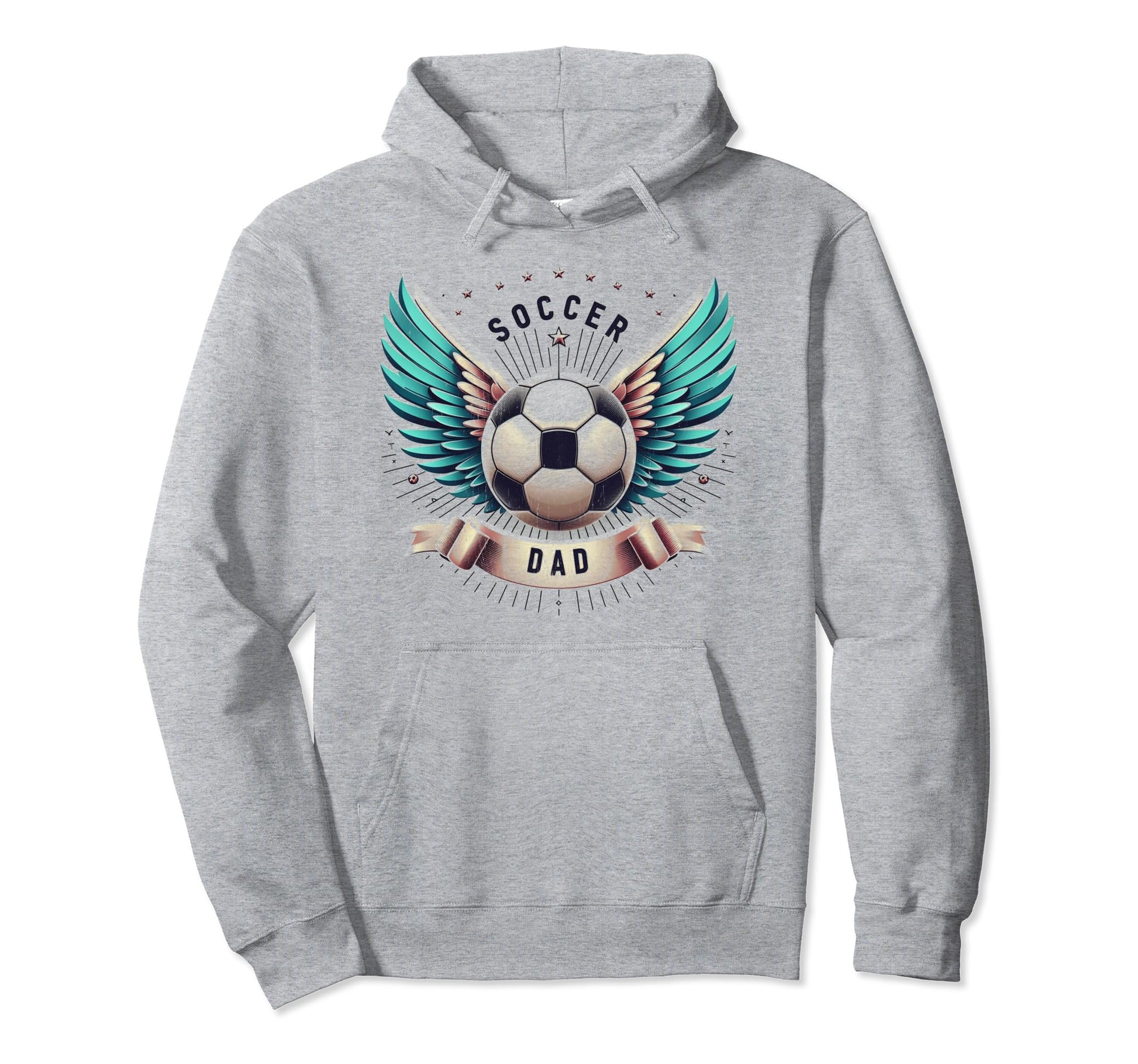 Soccer Dad Family Matching Dad Fathers Hoodie - Fun Novelty Design Unisex - T-Shirt, Sweatshirt, Hoodie