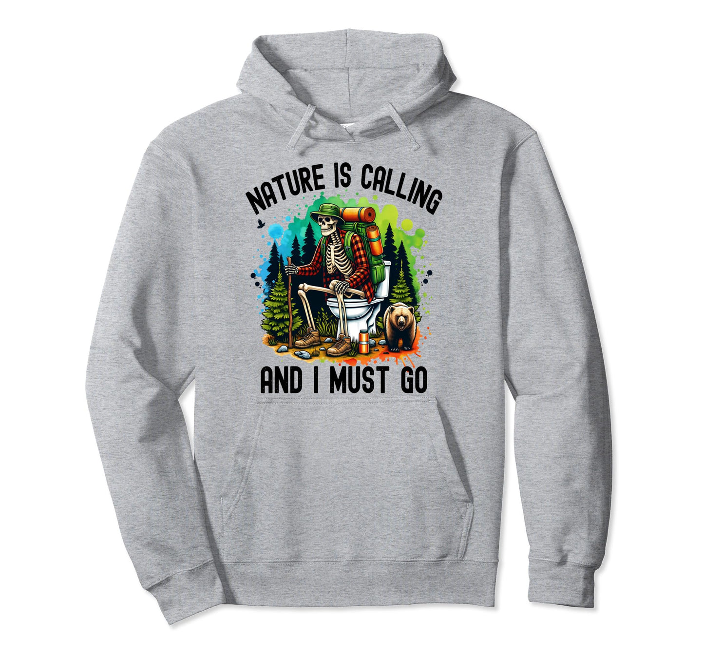 Funny Dad Shit Camping Hunting Fishing Hoodie - Novelty Apparel Men Women - T-Shirt, Sweatshirt, Hoodie