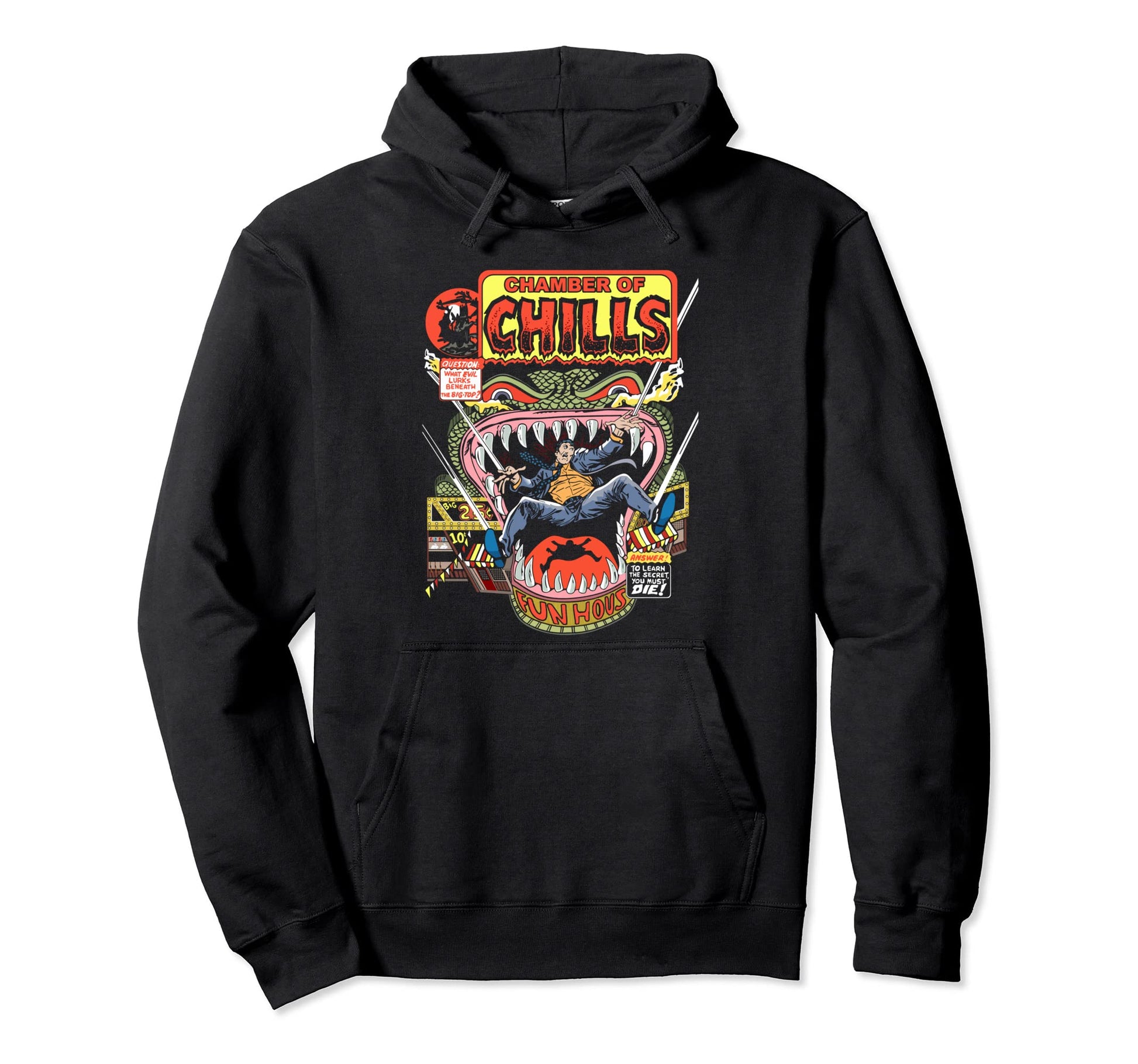 Chamber Chills Big Hoodie - Unique Graphic for Adults - T-Shirt, Sweatshirt, Hoodie