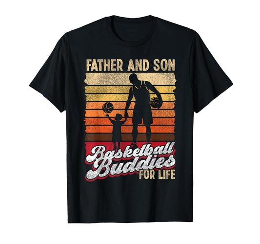 Basketball Bball Dad Son Father And T-Shirt - Trendy Graphic for Adults - T-Shirt, Sweatshirt, Hoodie