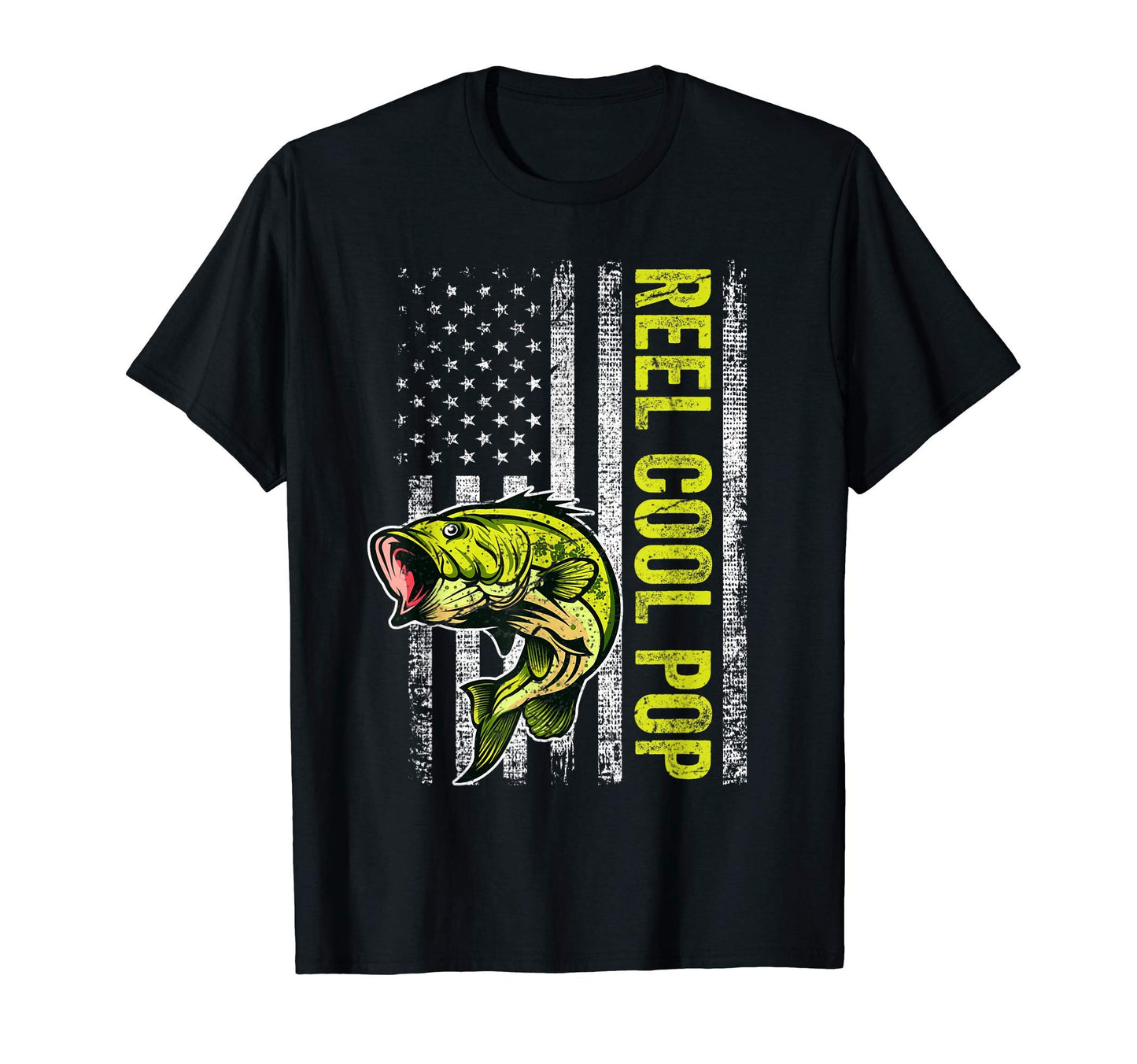Reel Pop Fishing Fathers Day T-Shirt - Aesthetic Graphic for Adults - T-Shirt, Sweatshirt, Hoodie