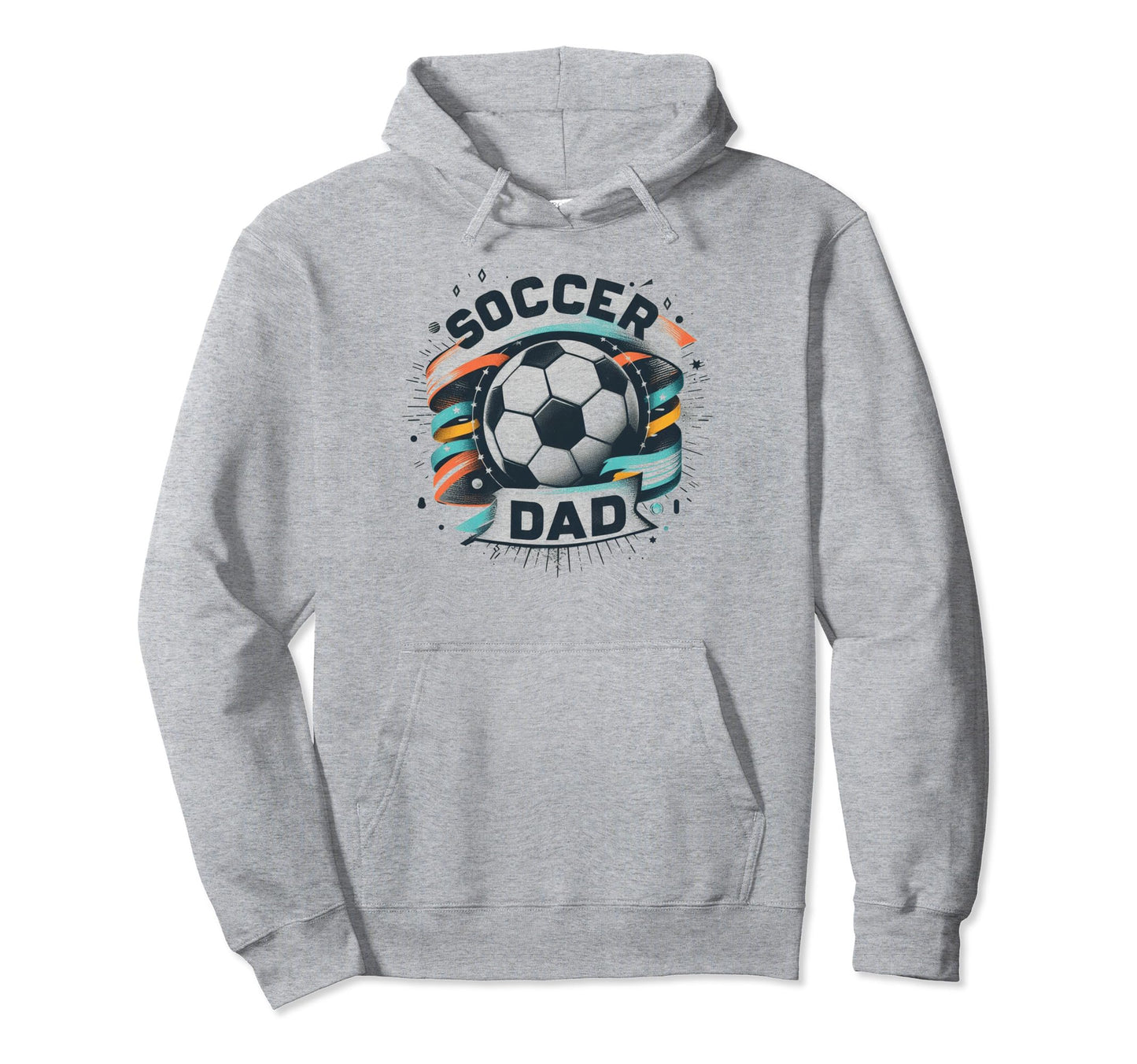 Soccer Dad Family Matching Dad Hoodie - Aesthetic Graphic for Adults - T-Shirt, Sweatshirt, Hoodie